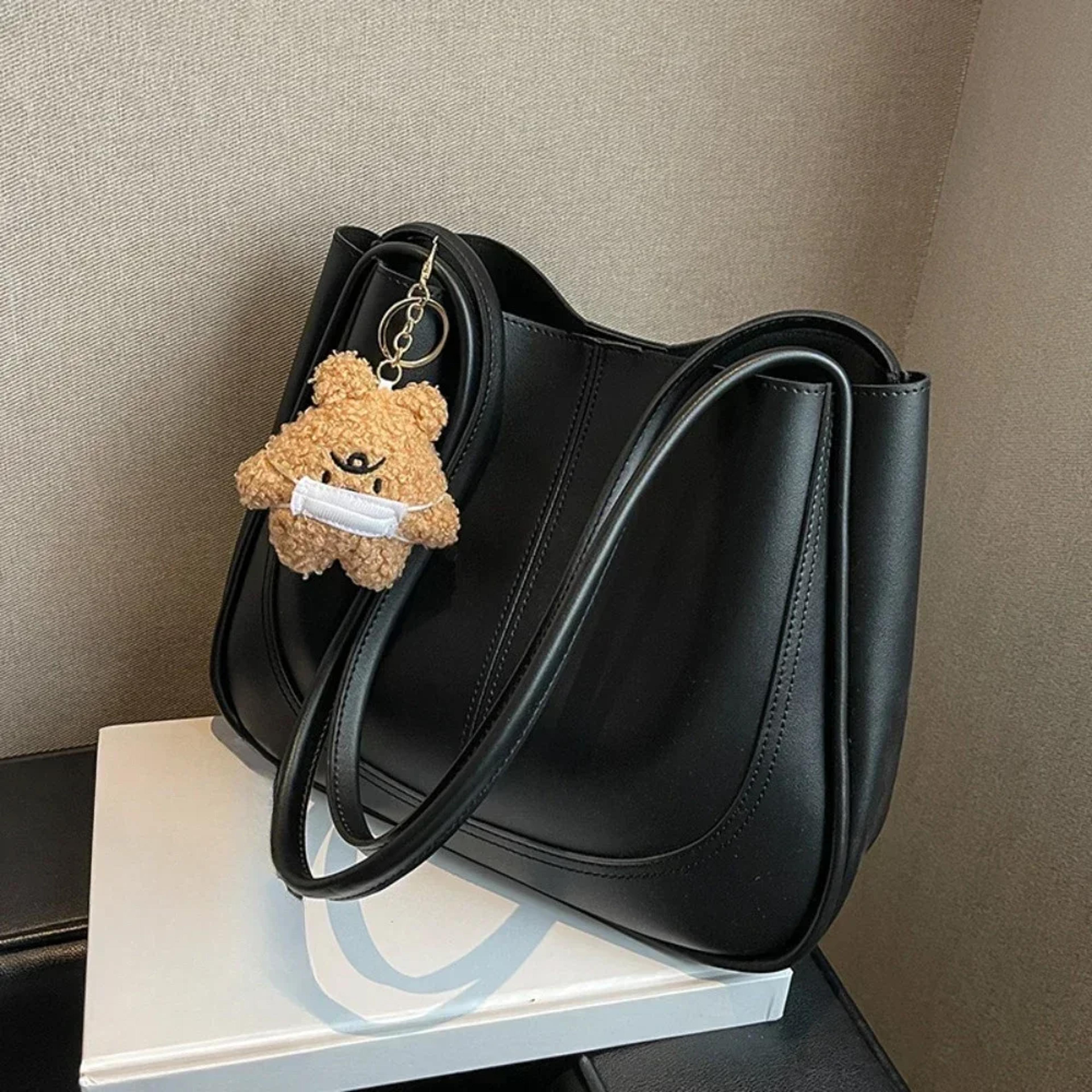 High End Textured Large Capacity Commuter Bag Stylish Womens Shoulder Handbag For Autumn And Winter 0