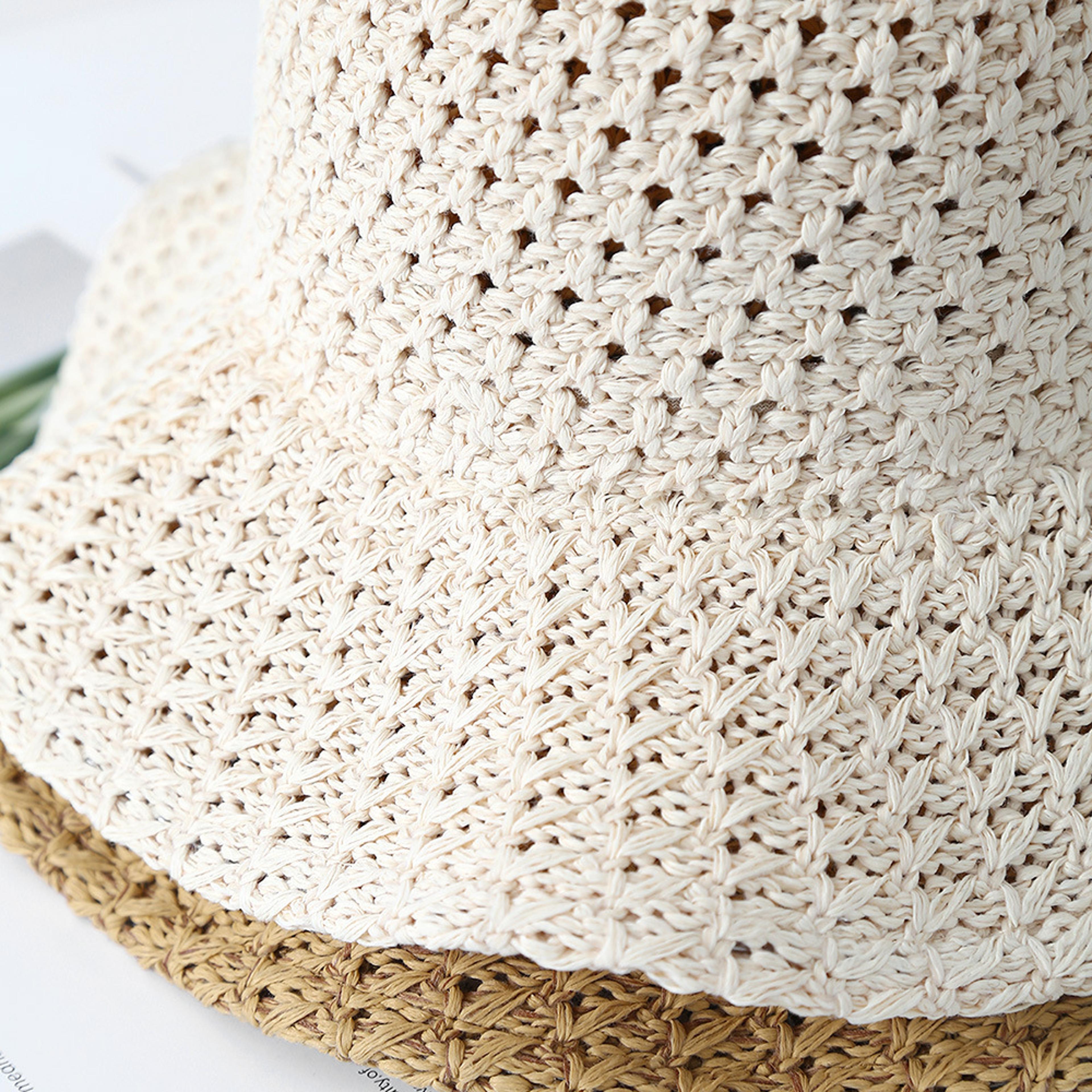 Womens Wide Brim Sun Hat Foldable Breathable Fisherman Cap For Beach Travel 2