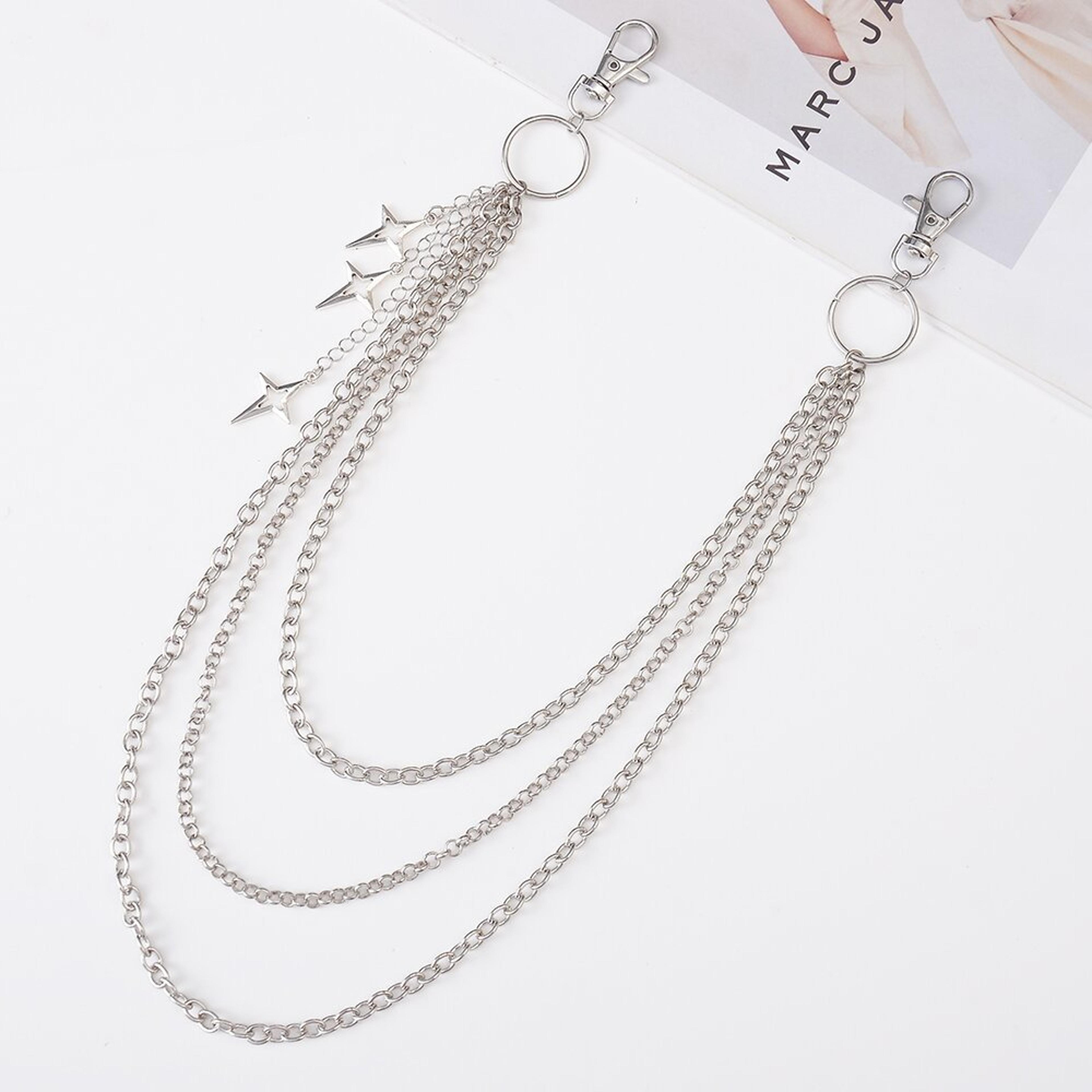 Multilayer Star Pendant Chain For Jeans And Pants 4