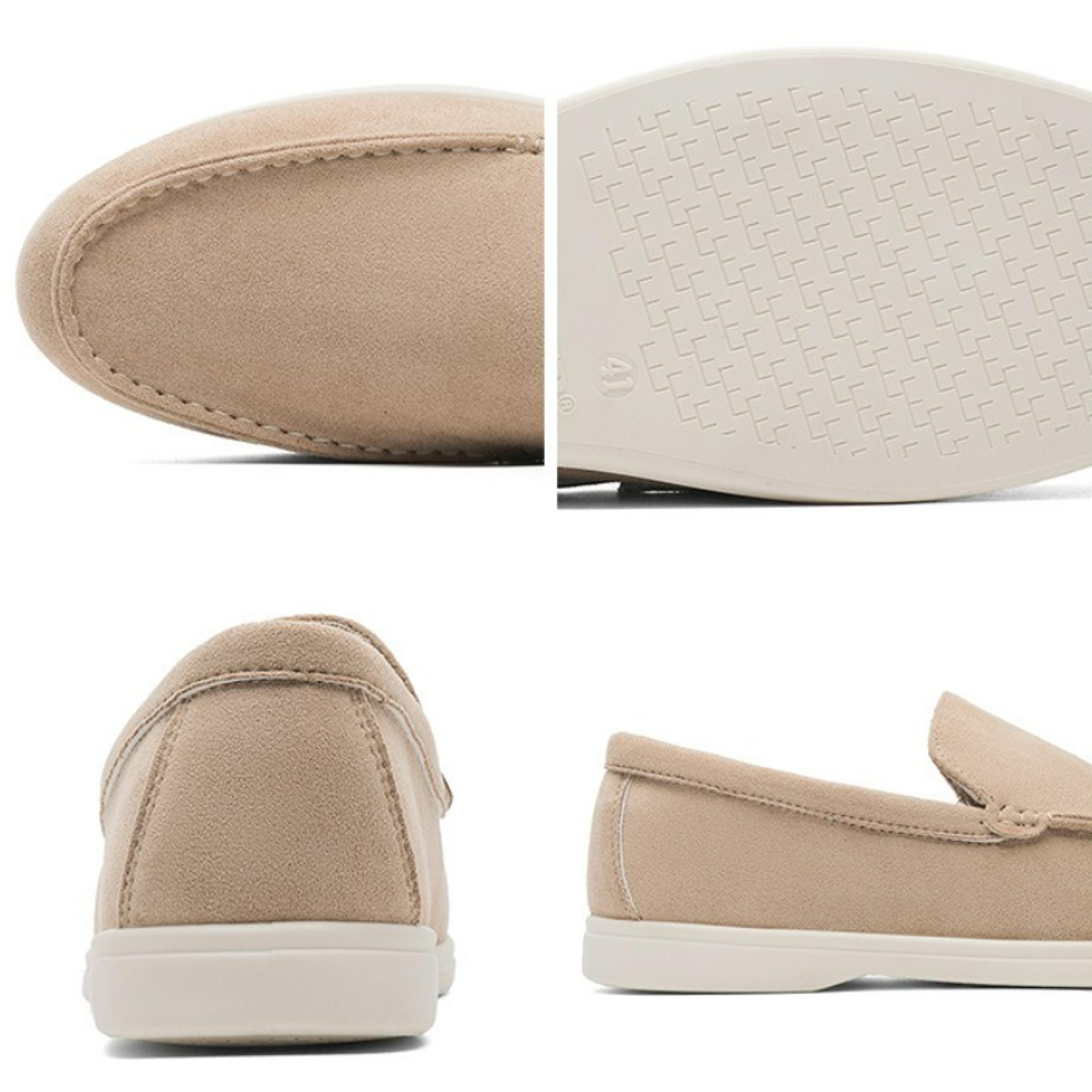 Premium Suede Leather Loafers Lightweight SlipOn Driving Shoes For Men 3