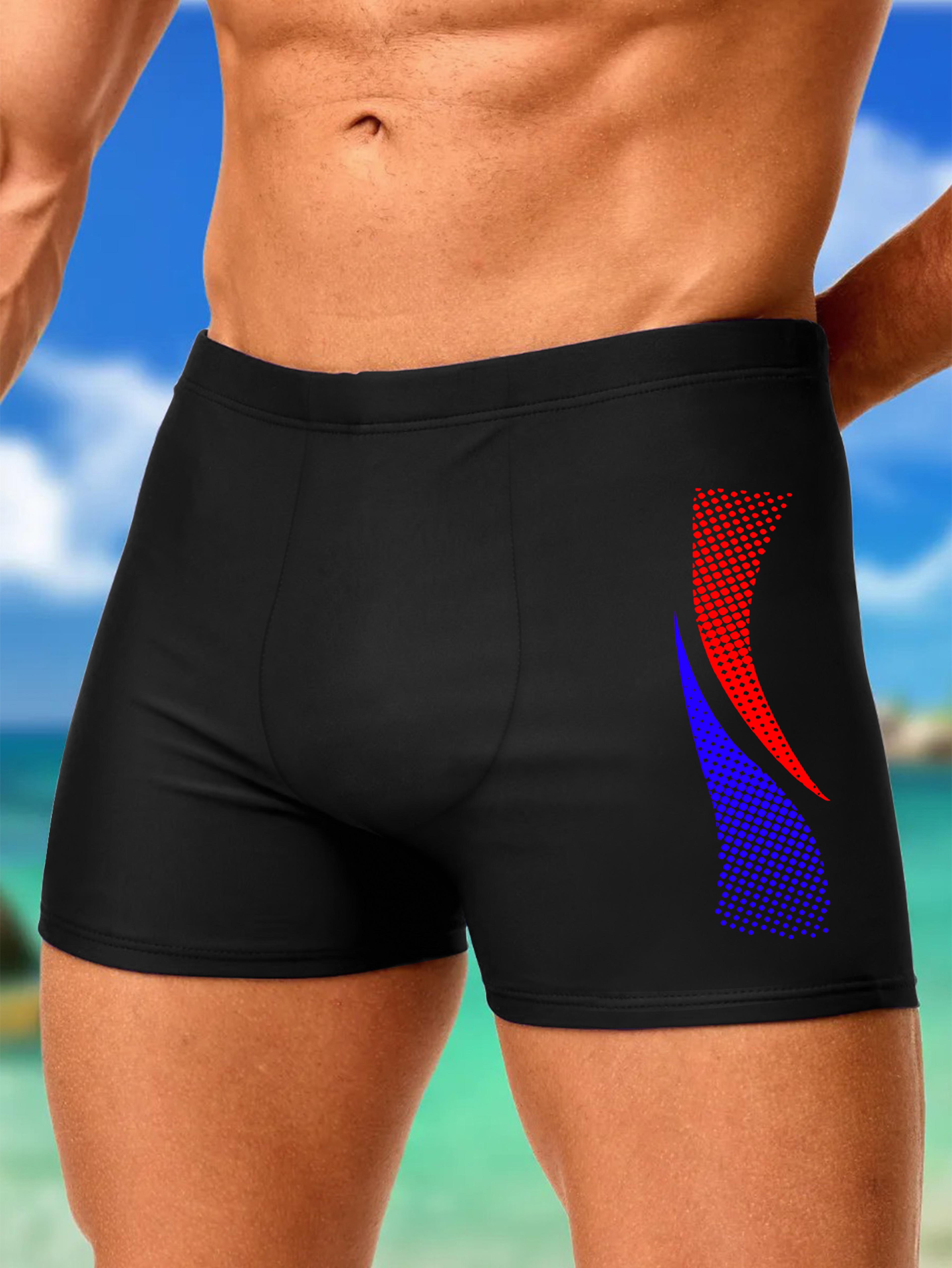 Mens Quick Dry Tropical Print Board Shorts 8