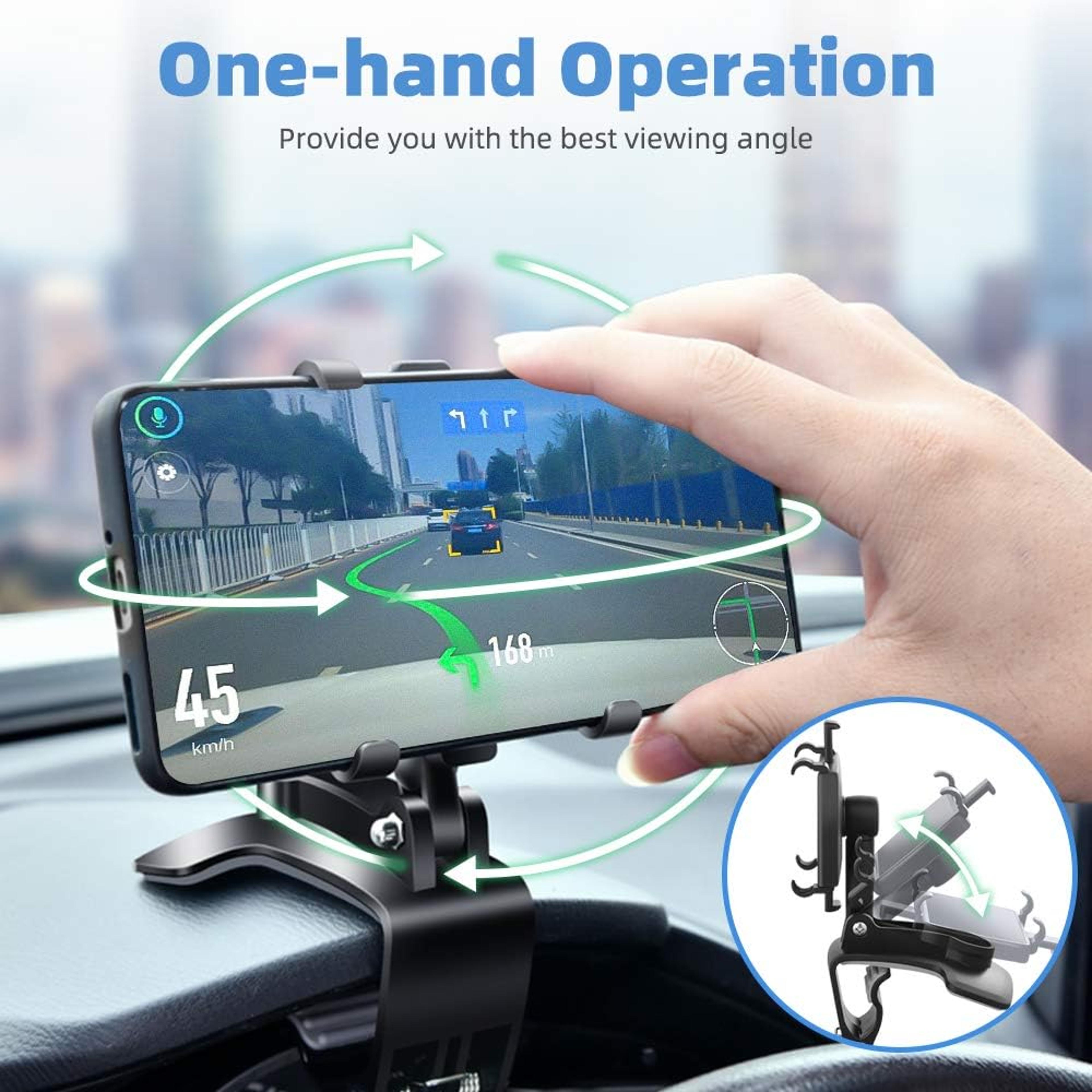 Dashboard Phone Holder Mount For Universal Car  Strong And Stable 5
