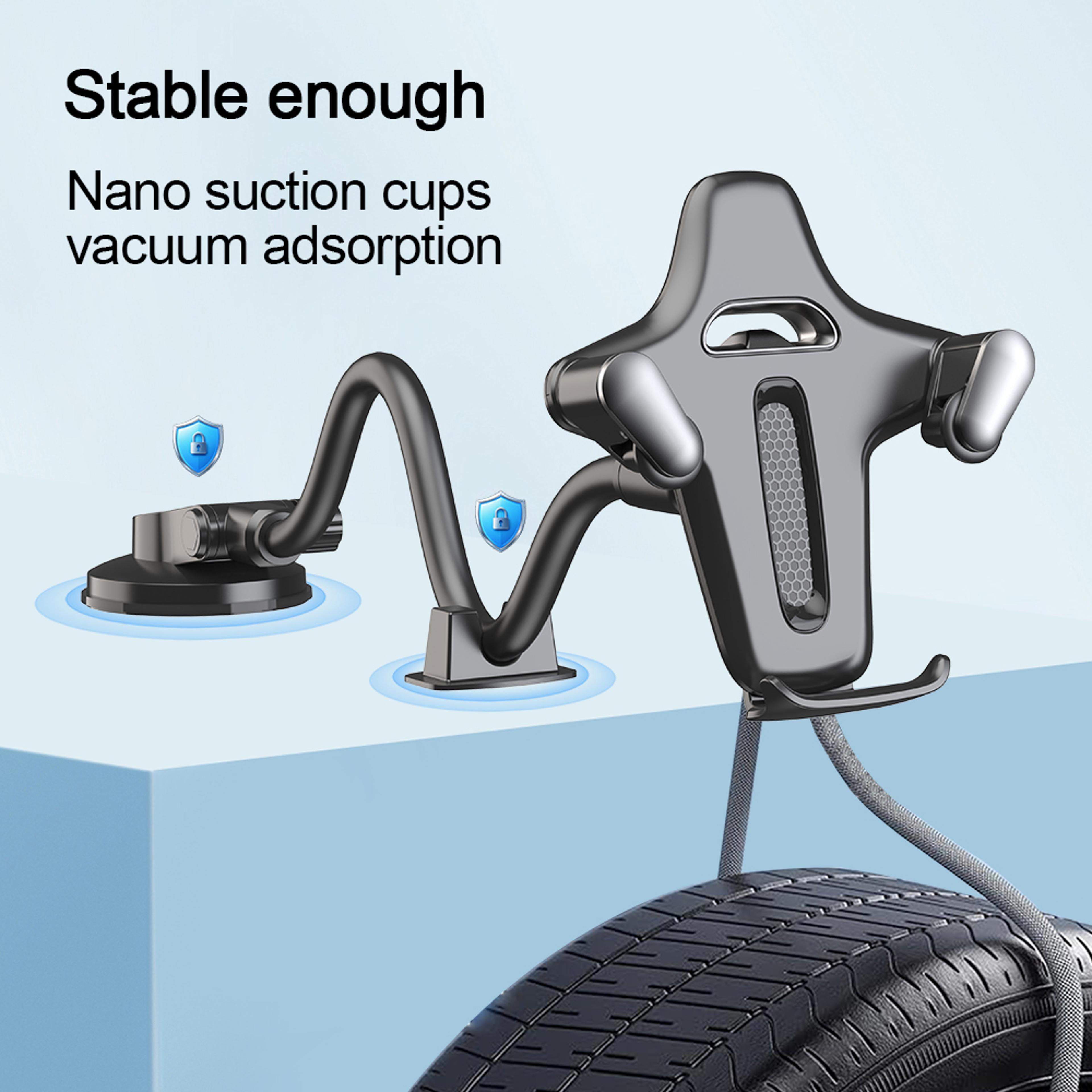 WindshieldDashboard Car Phone Holder Mount Long Arm Gooseneck Suction Cup Mount For Car Truck 4