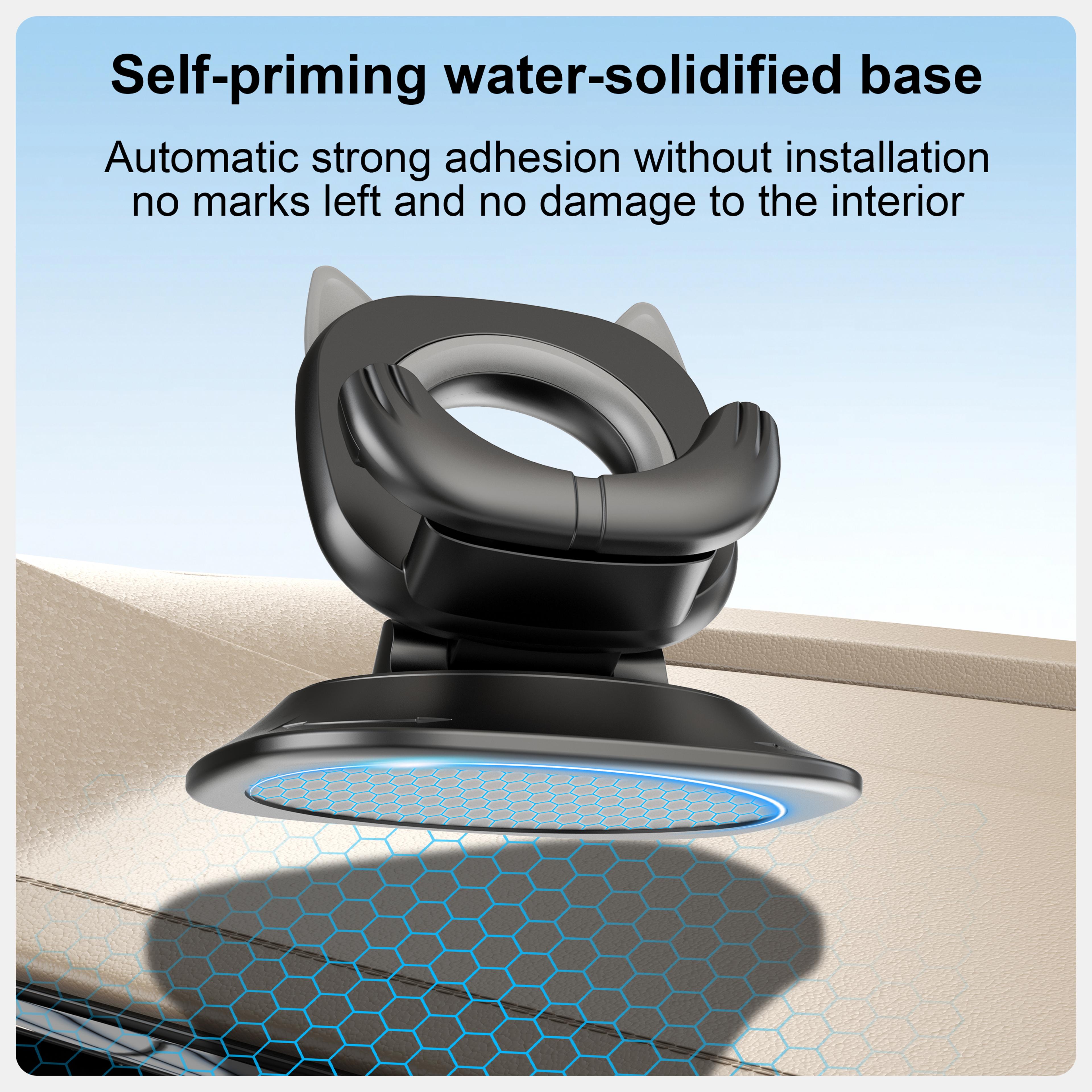 Dashboard Cell Phone Stand Rotating NonSlip Car Phone Holder Mat Compatible With All Smartphones 1