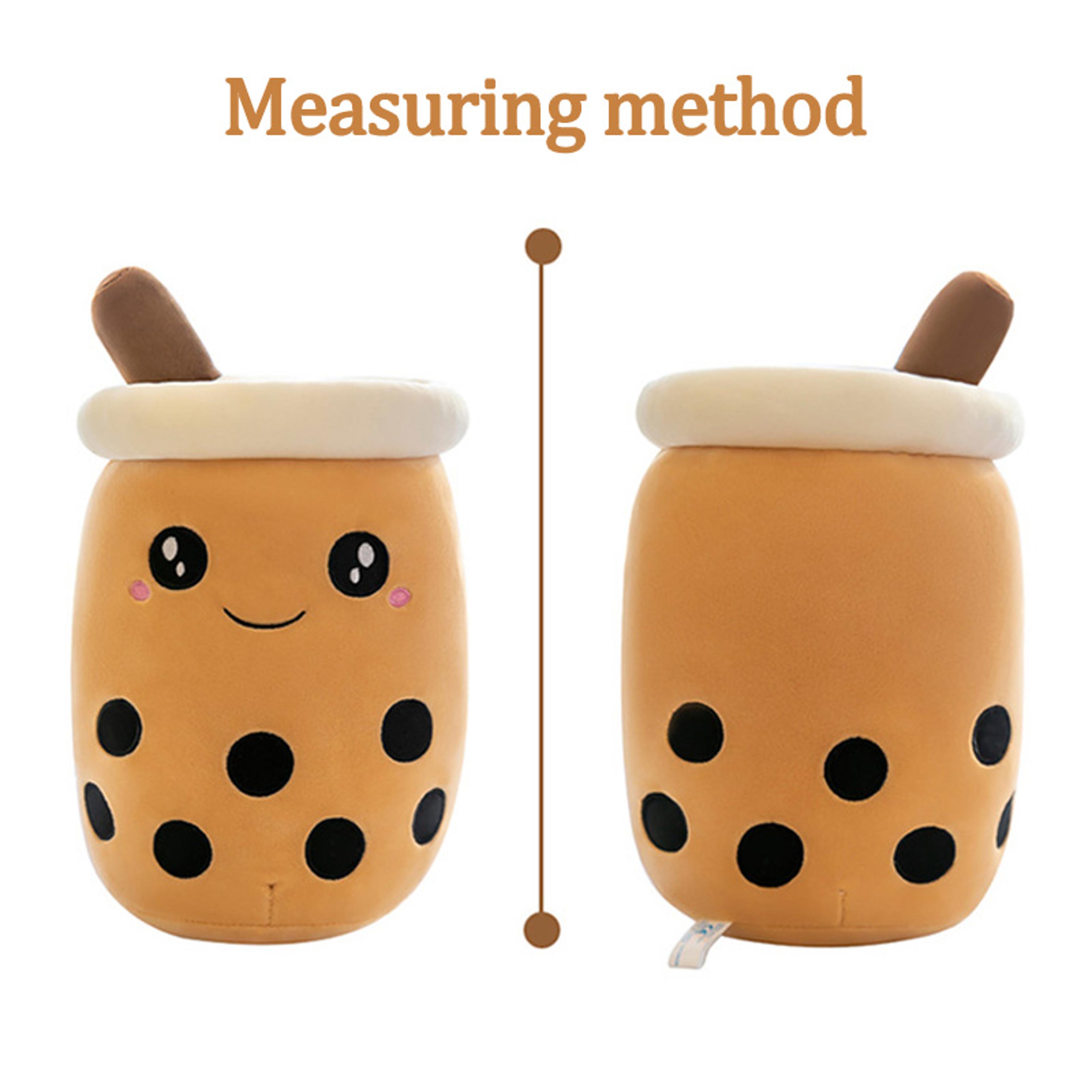 Kawaii Plush Toys Soft Boba Plush Bubble Tea Pillow For Babies 4