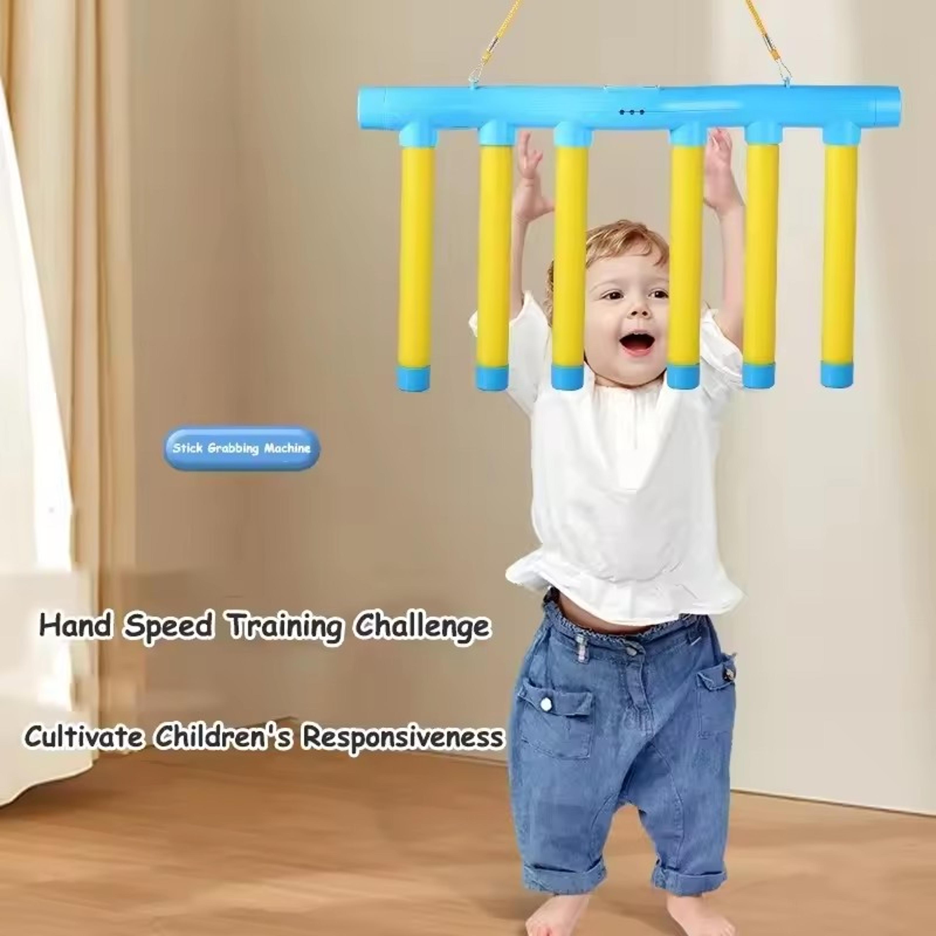 Falling Sticks Catch Toy Sensory Integration Training Reflex Challenge 6
