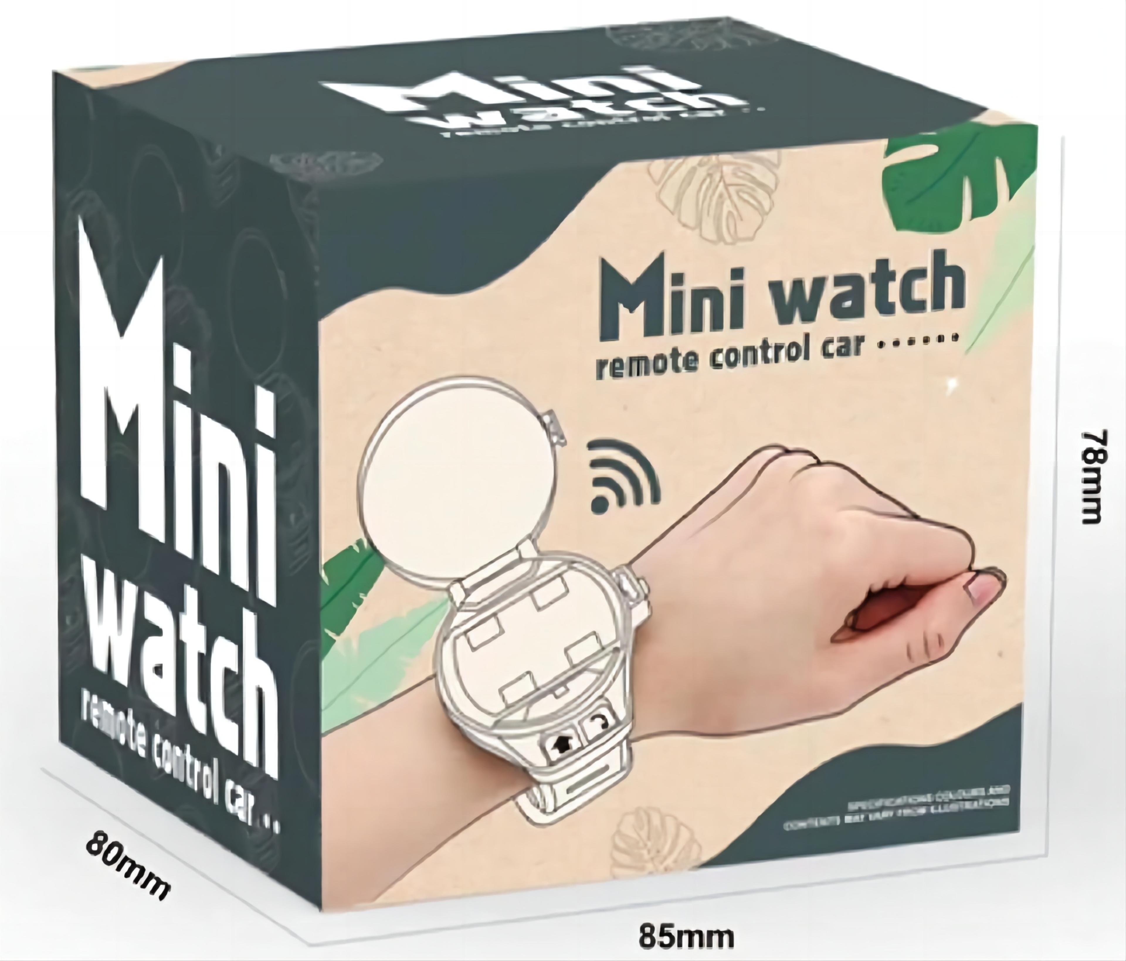 Mini Watch Car Parent Child Interaction Remote Control Car Electric Alloy Childrens Watch Racing To 2