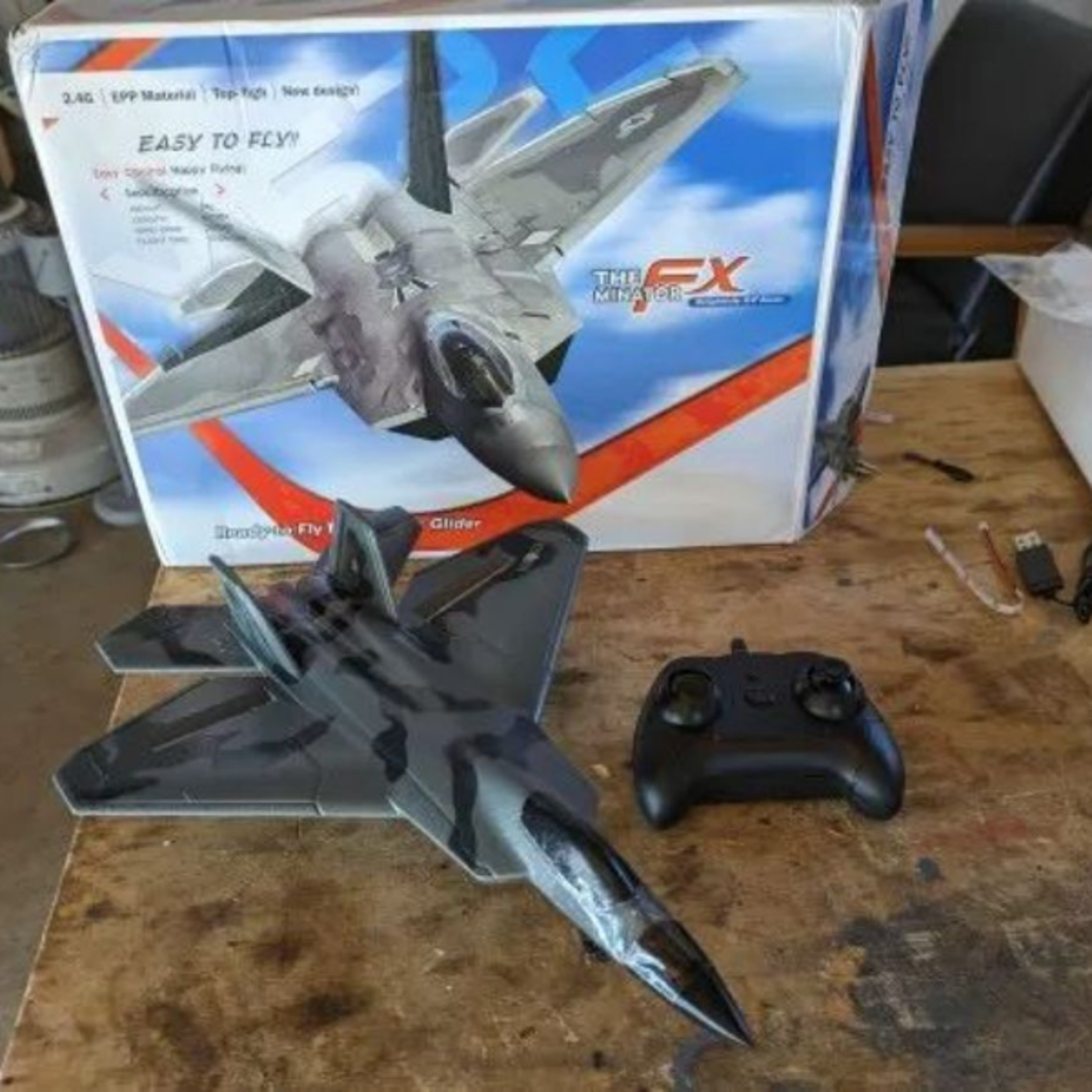 24G Radio Control Glider RC Foam Aircraft SU35 FX622 Plane Remote Control Fighter Plane Glider Airp
