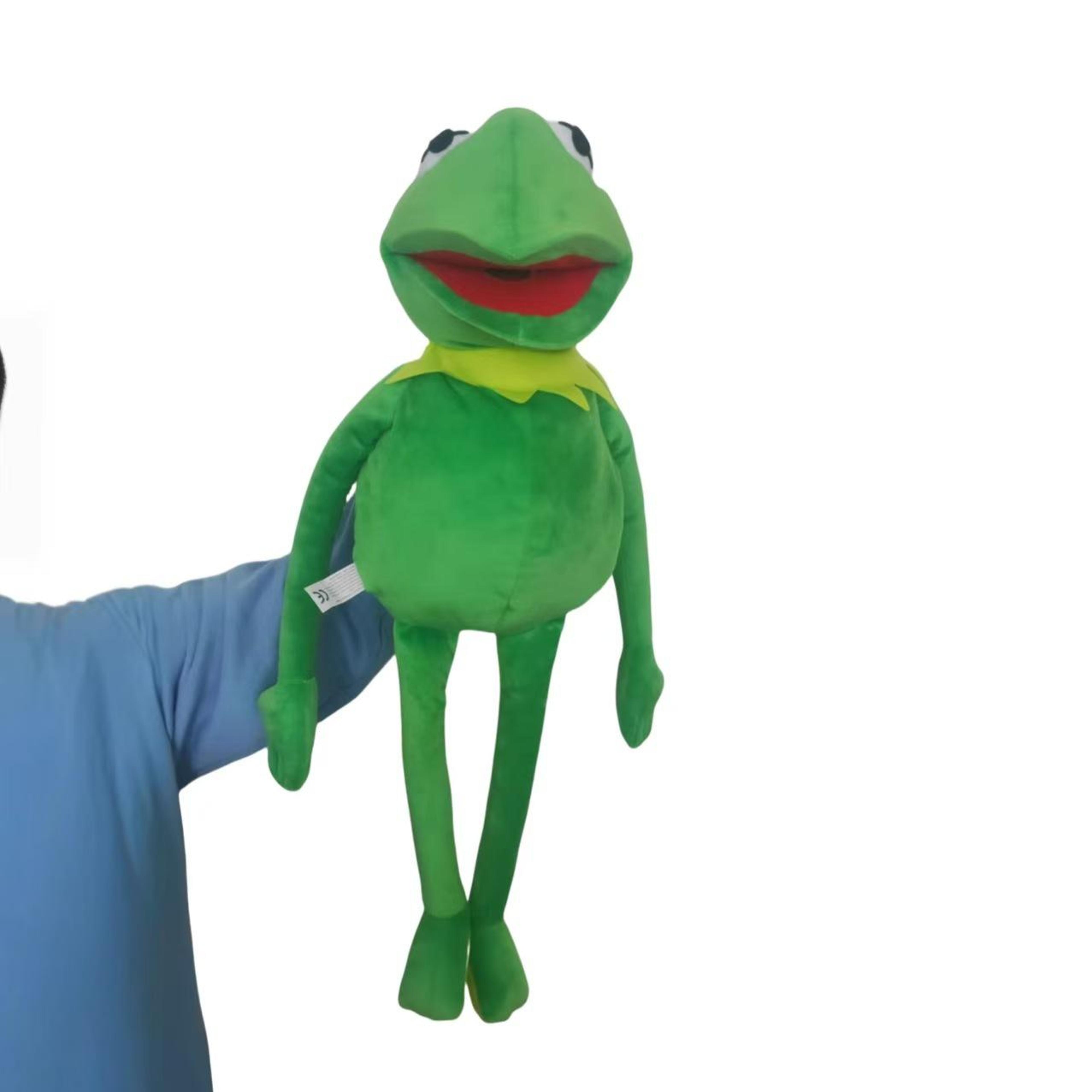 Soft Plush Frog Doll Animal Puppet Toy For Kids Baby Christmas New Year Gift 3