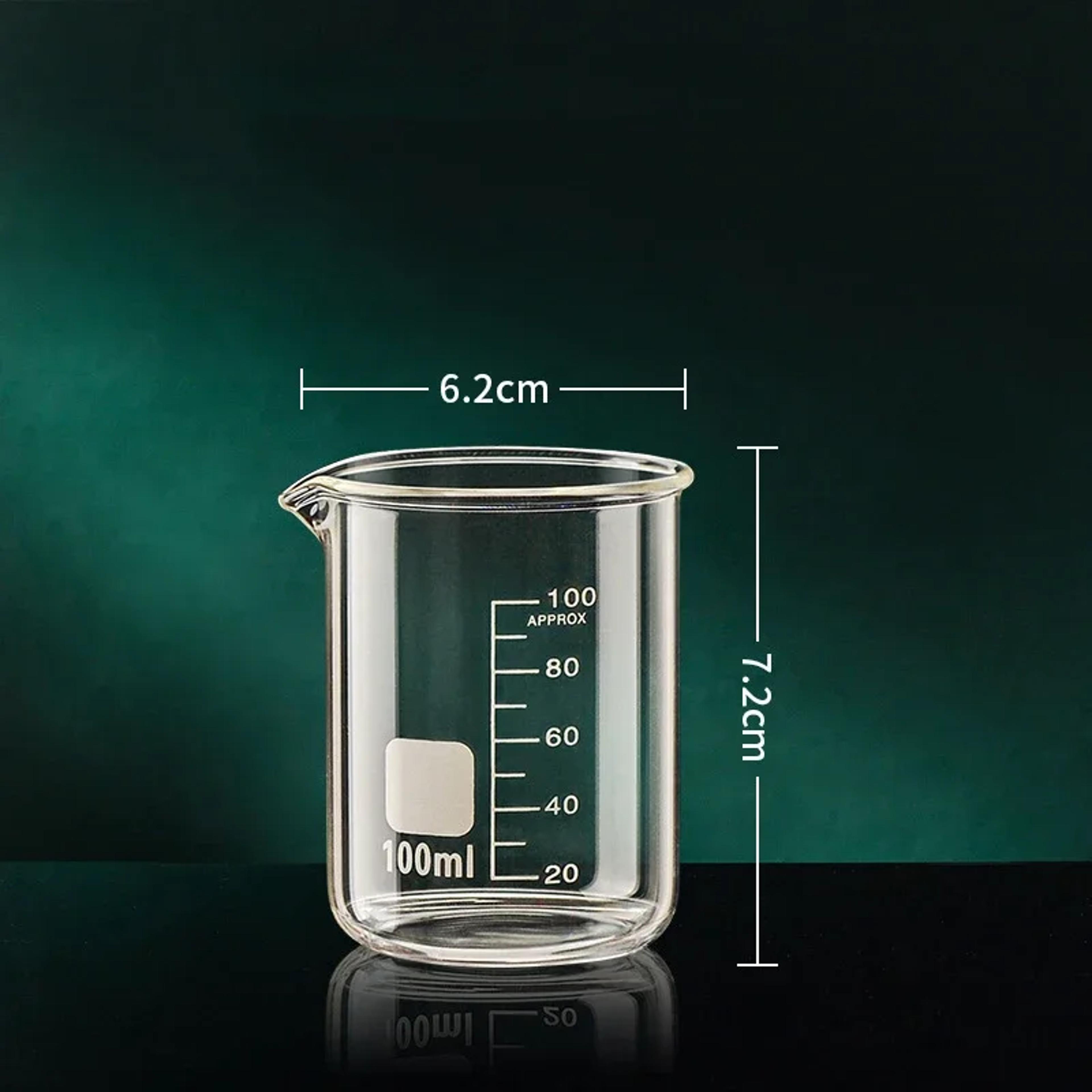 Multifunction High Borosilicate Glass Beaker Clear Measuring Cup With Scale For Home And Laboratory 2