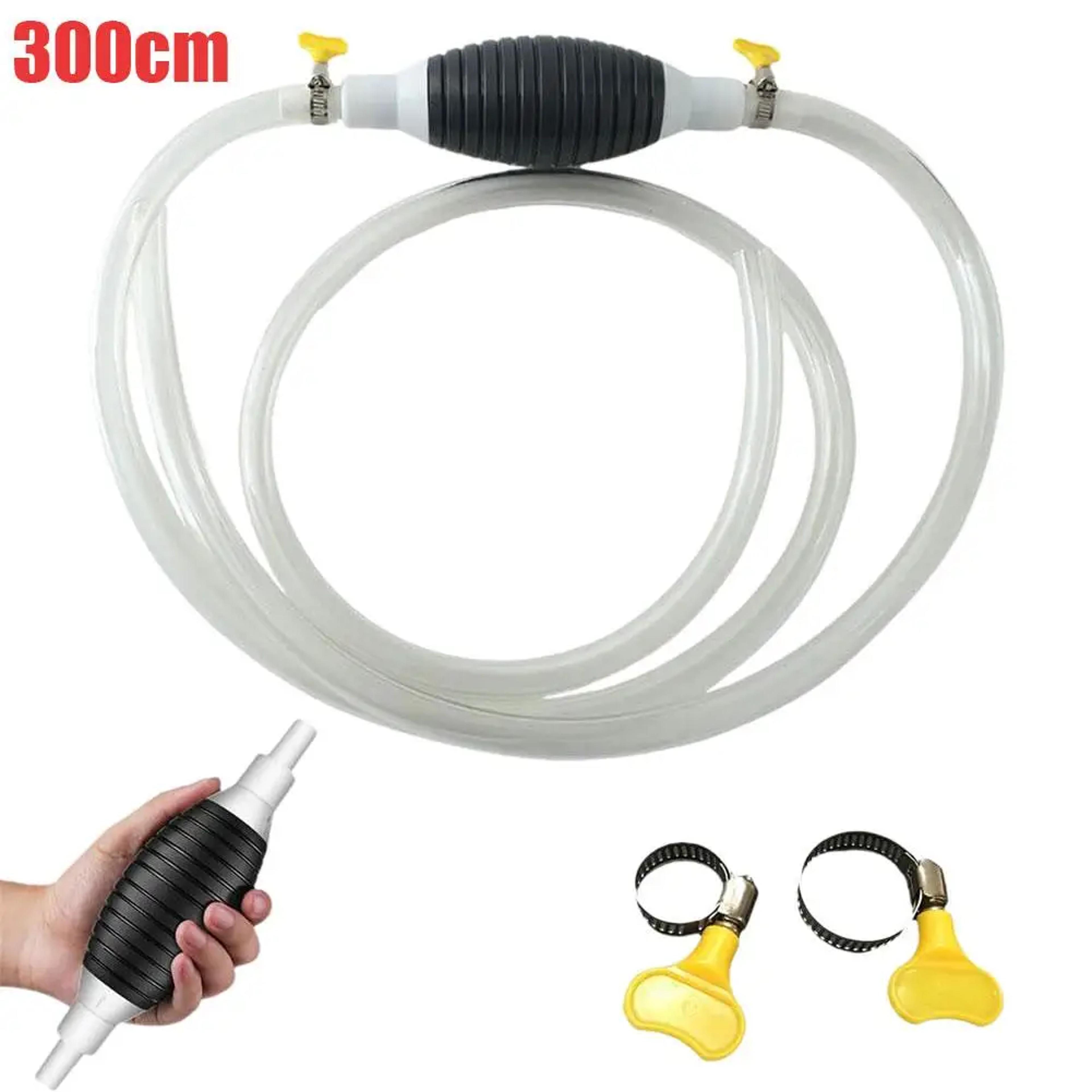 Hand Pump Water With Hose Clamps For Car Boat Motorcycle Petrol Transfer Pump 5