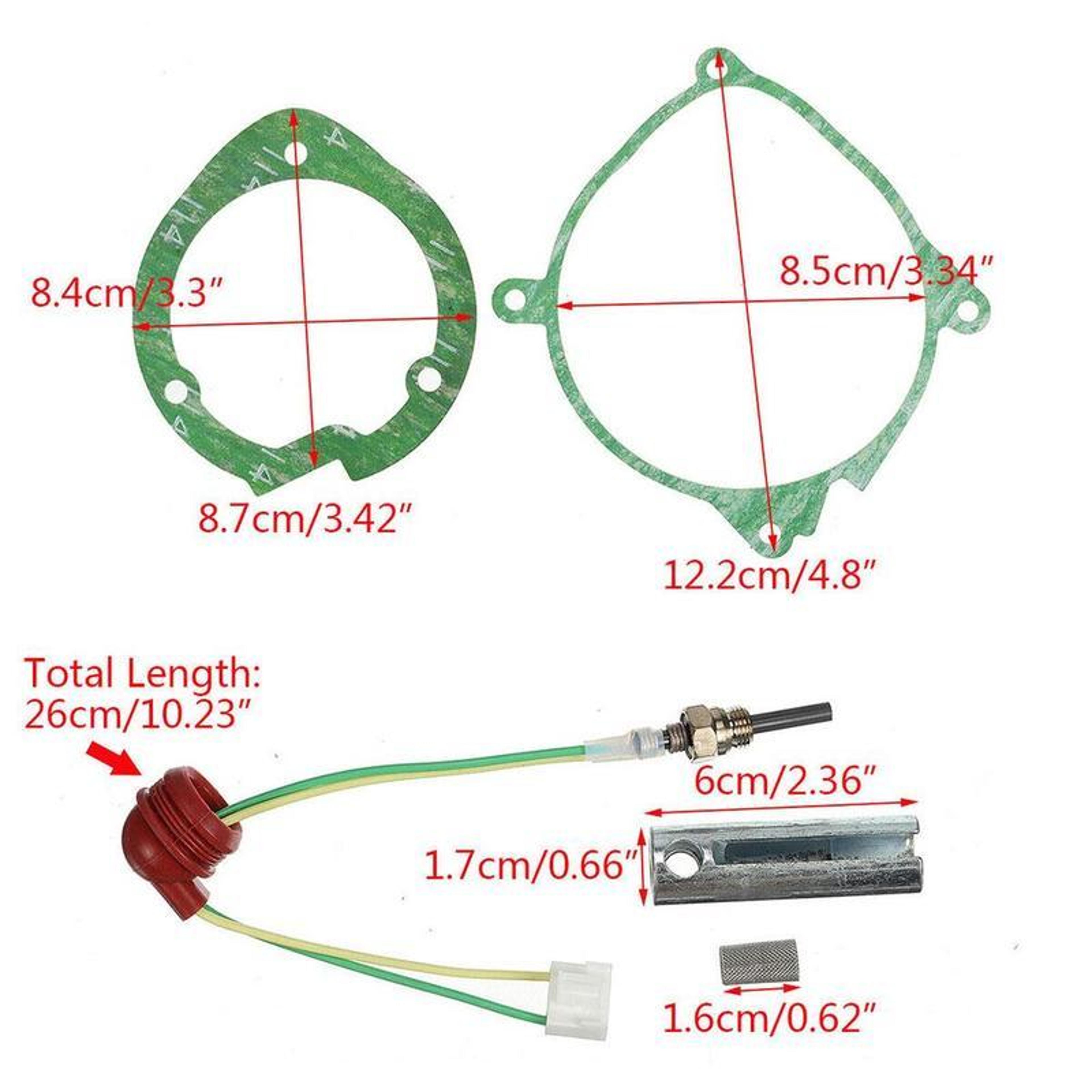 Glow Plug Burner Gasket Strainer For Webasto Eberspacher Air Diesel Heater For Car Truck Boat 2
