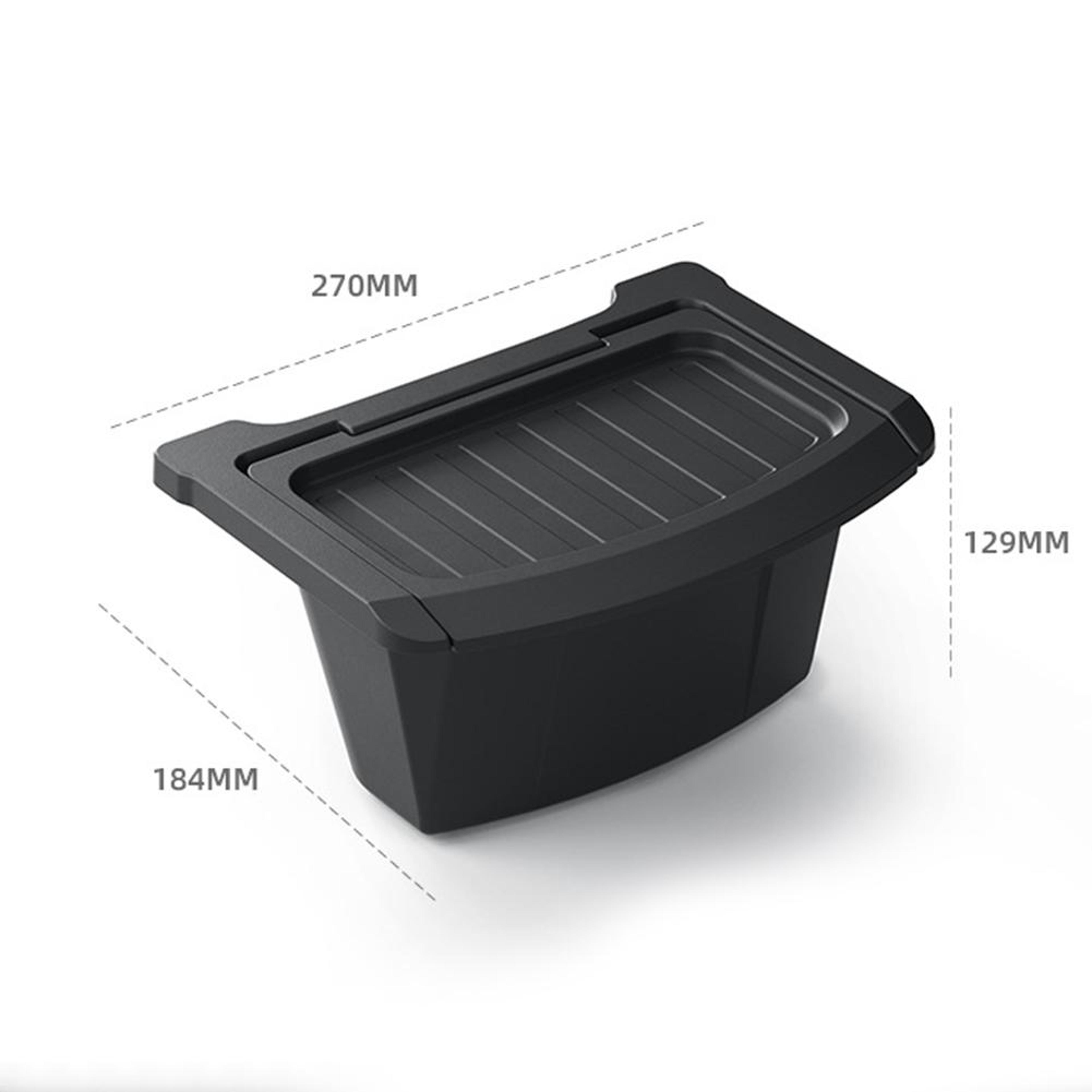 Tesla Model Y Rear Bin Storage Box  Organizer  Trash Can For Clean Efficient Travel 2