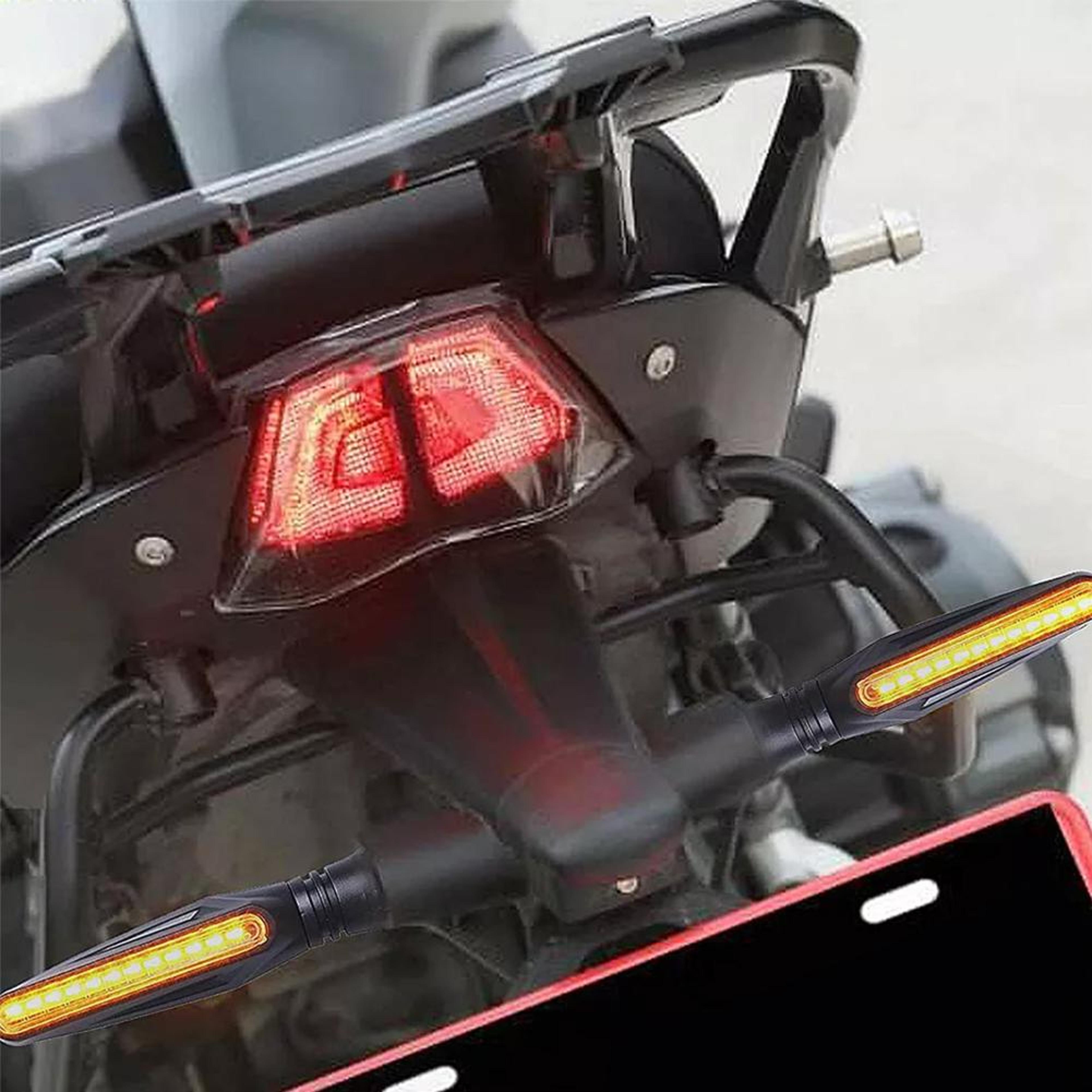 Universal Motorcycle LED Turn Signal Lights  Daytime Running  Indicators  EnergyEfficient Durable E 3
