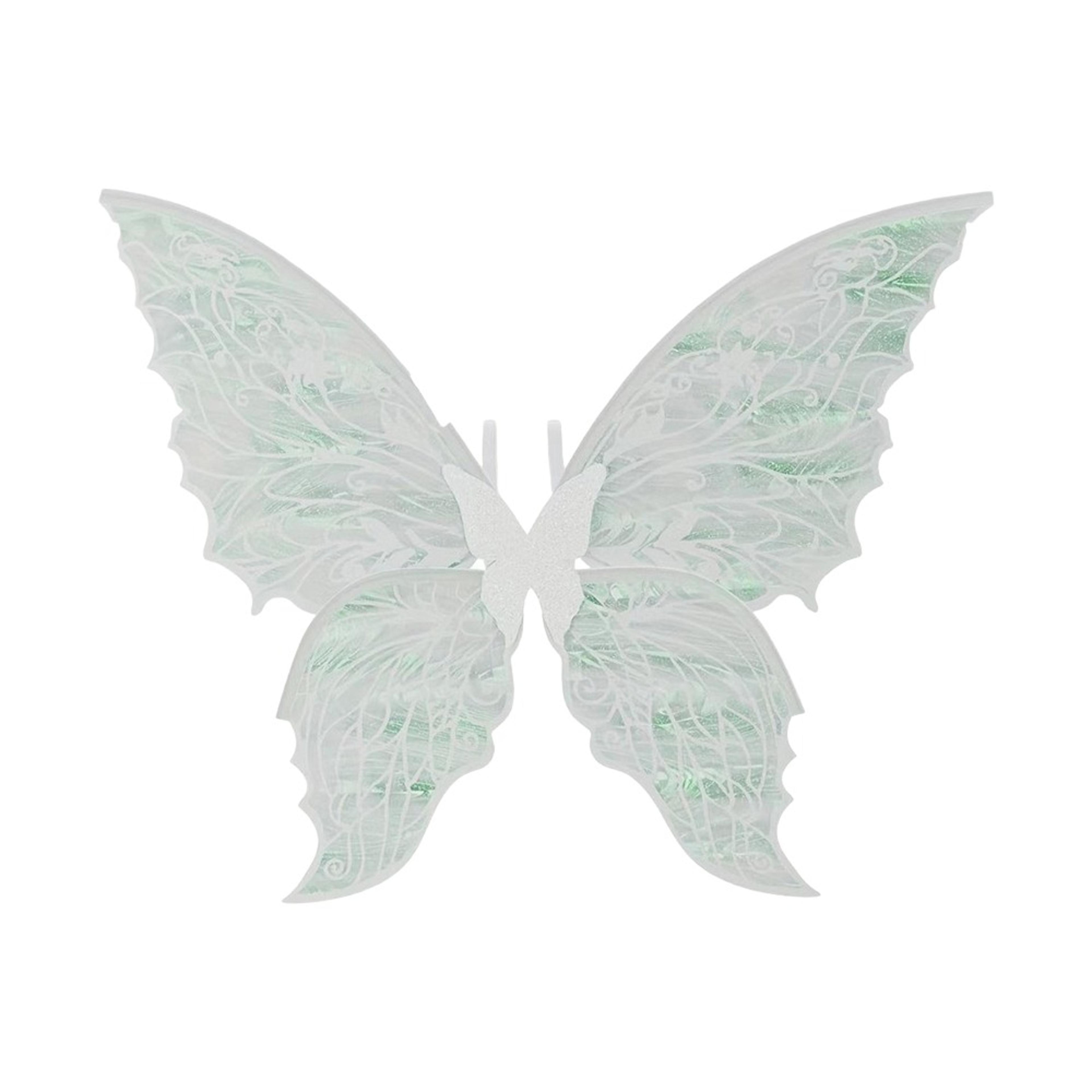 Sparkling Princess Angel Wing Fairy Wings  Organza DressUp Costume Party Prop For DIY Decorations 4