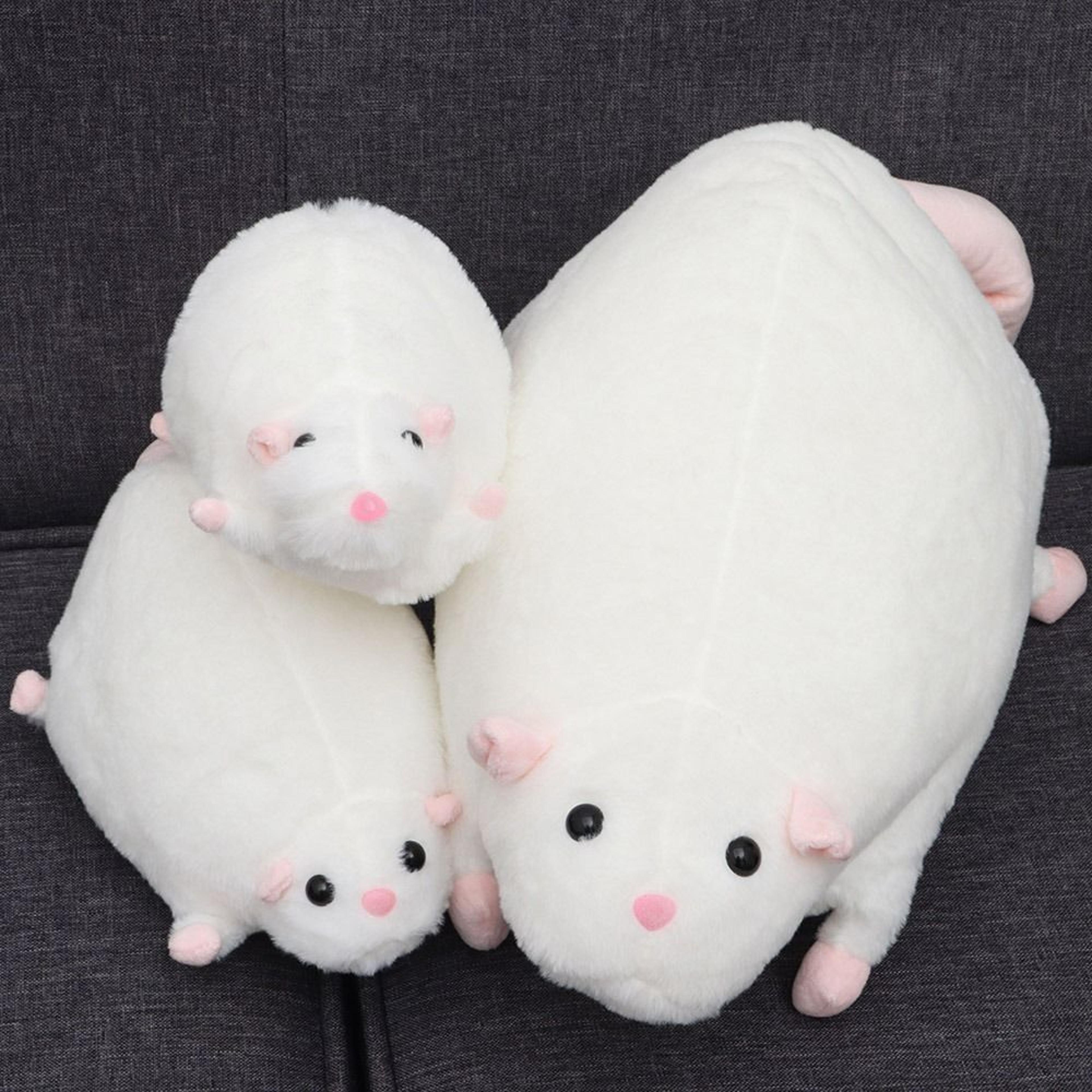 Cartoon Mouse Plush Doll  Soft Oversized Flower Branch Rat Doll For Kids  Perfect Birthday Gift  Co 2
