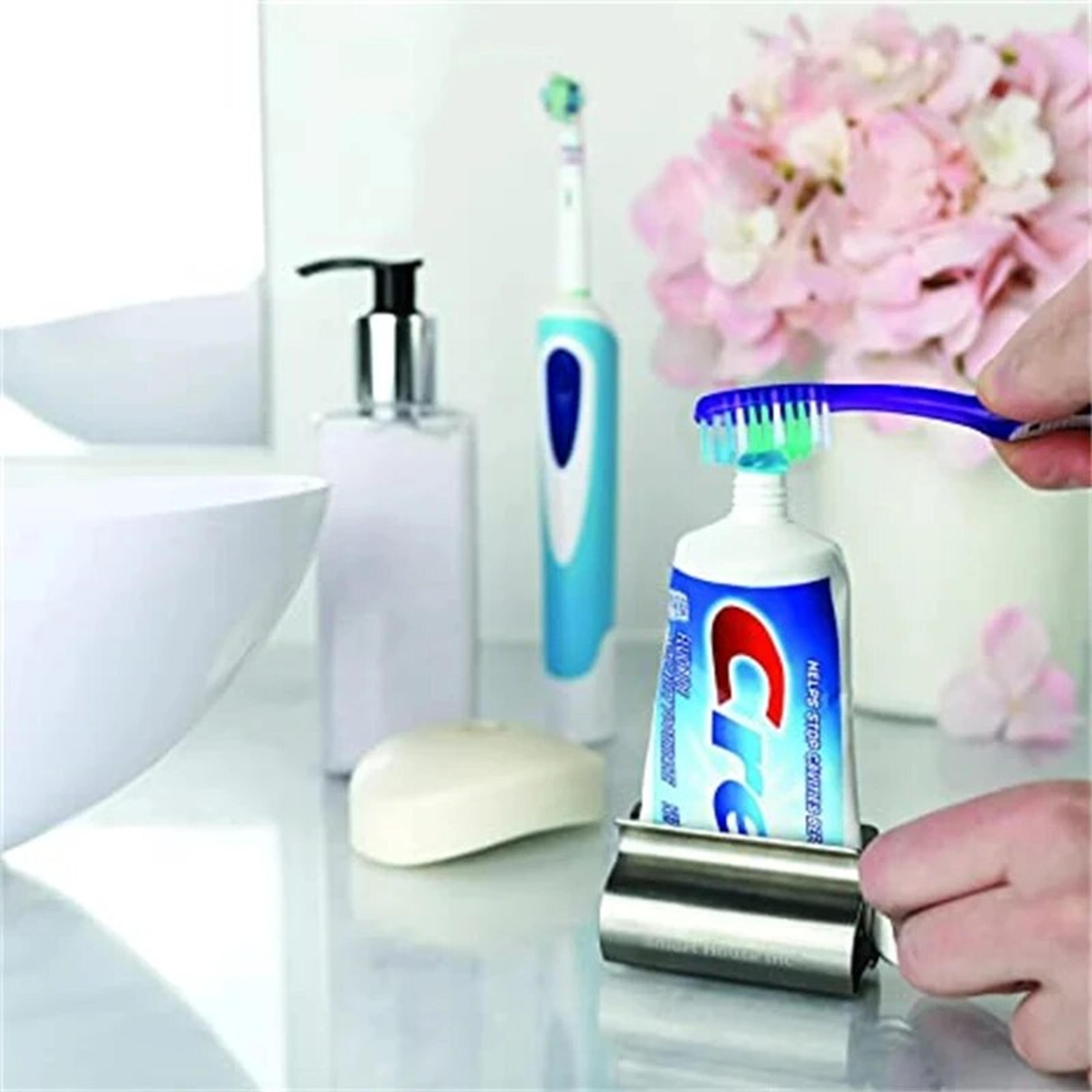 Stainless Steel Wringer Roller Tube Squeezer  Effortless Ointment  Toothpaste Dispenser For Bathroo 1