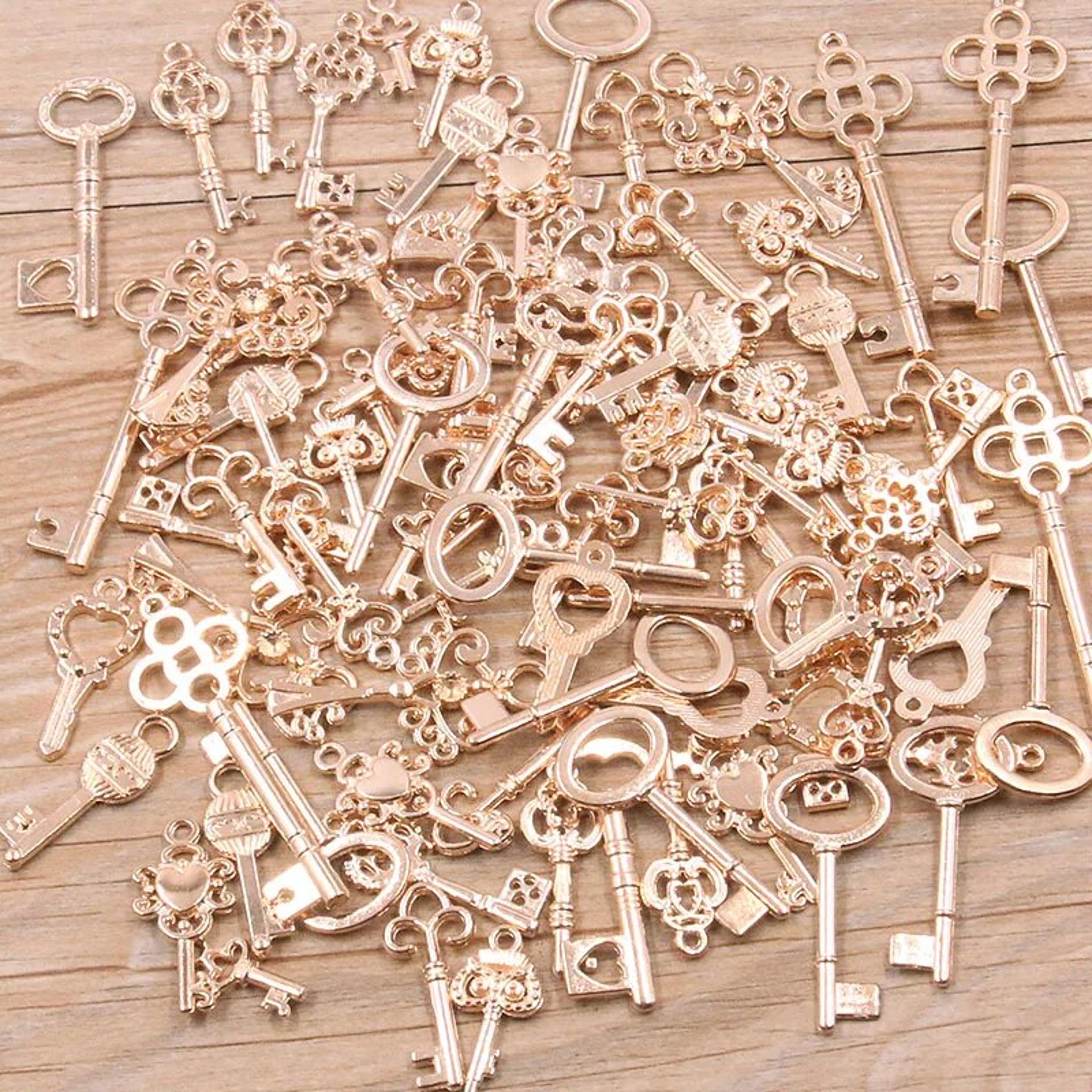 DIY Metal Charms For Jewelry Making  50g Zinc Alloy Pendants For Bracelets  Necklaces Crafting Supp 5