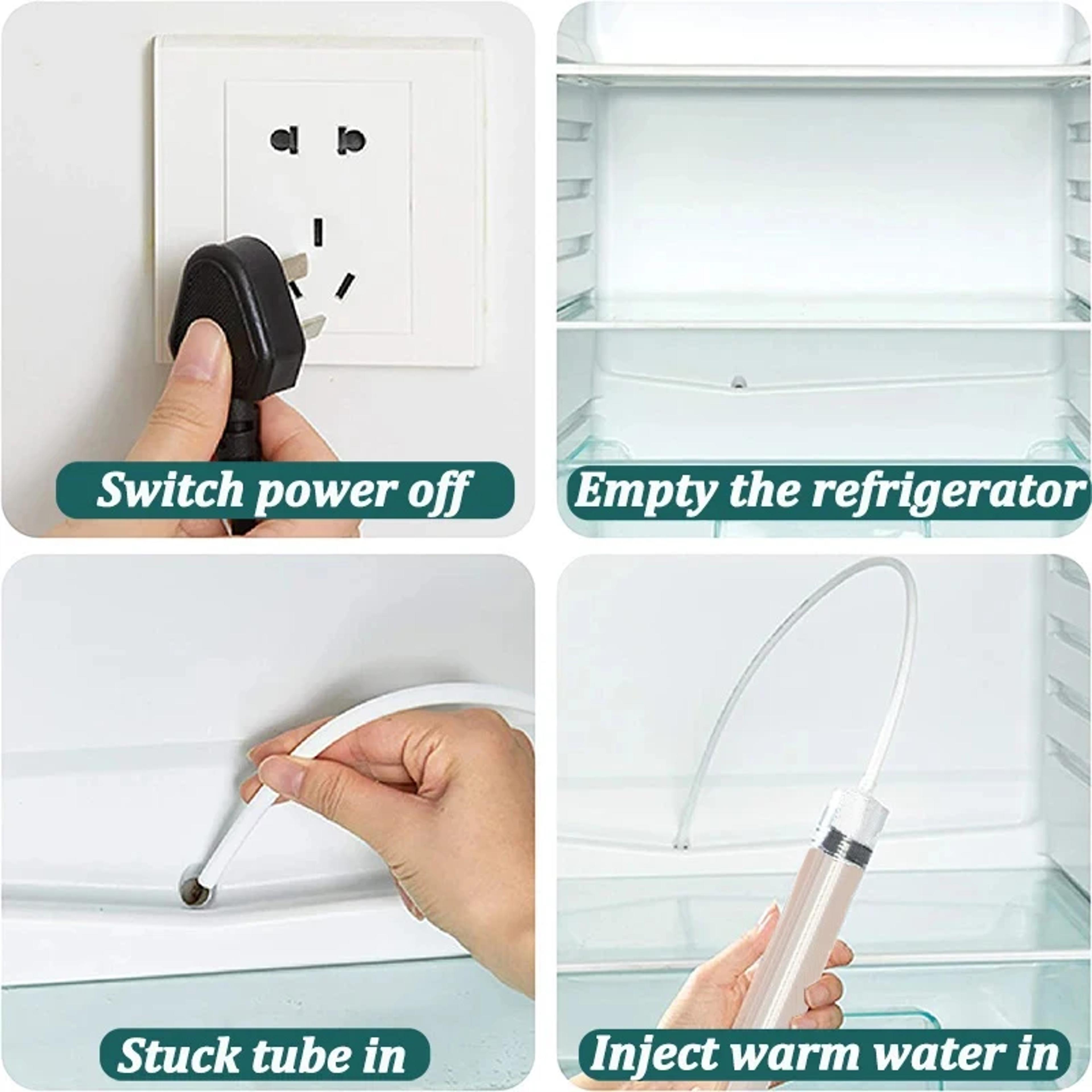 Refrigerator Drain Hole Brush Cleaner  Efficient Water Outlet Cleaner For Household Fridges 2
