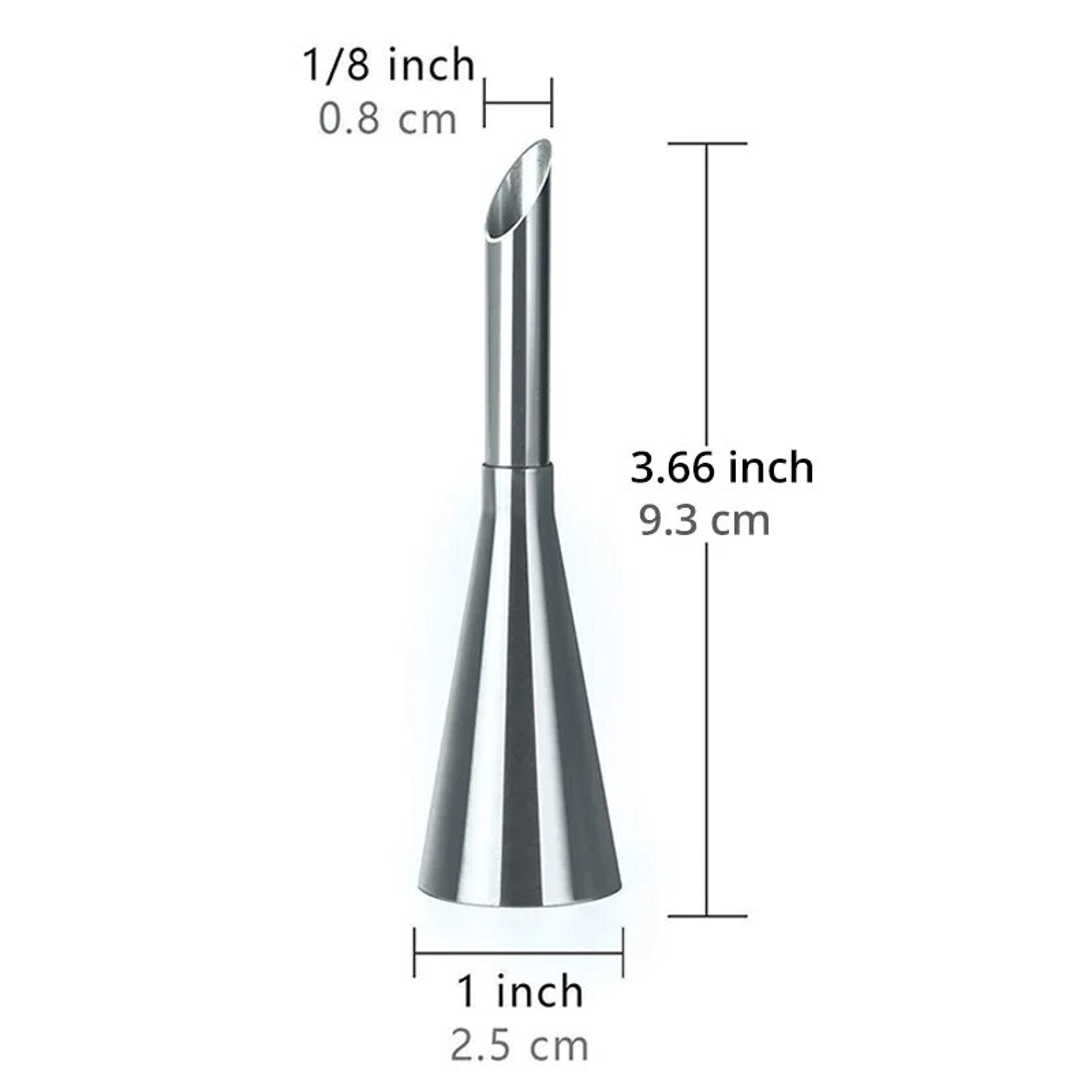 Stainless Steel Puff Cream Flower Squeezer For Pastry Baking  Nozzle Set 6