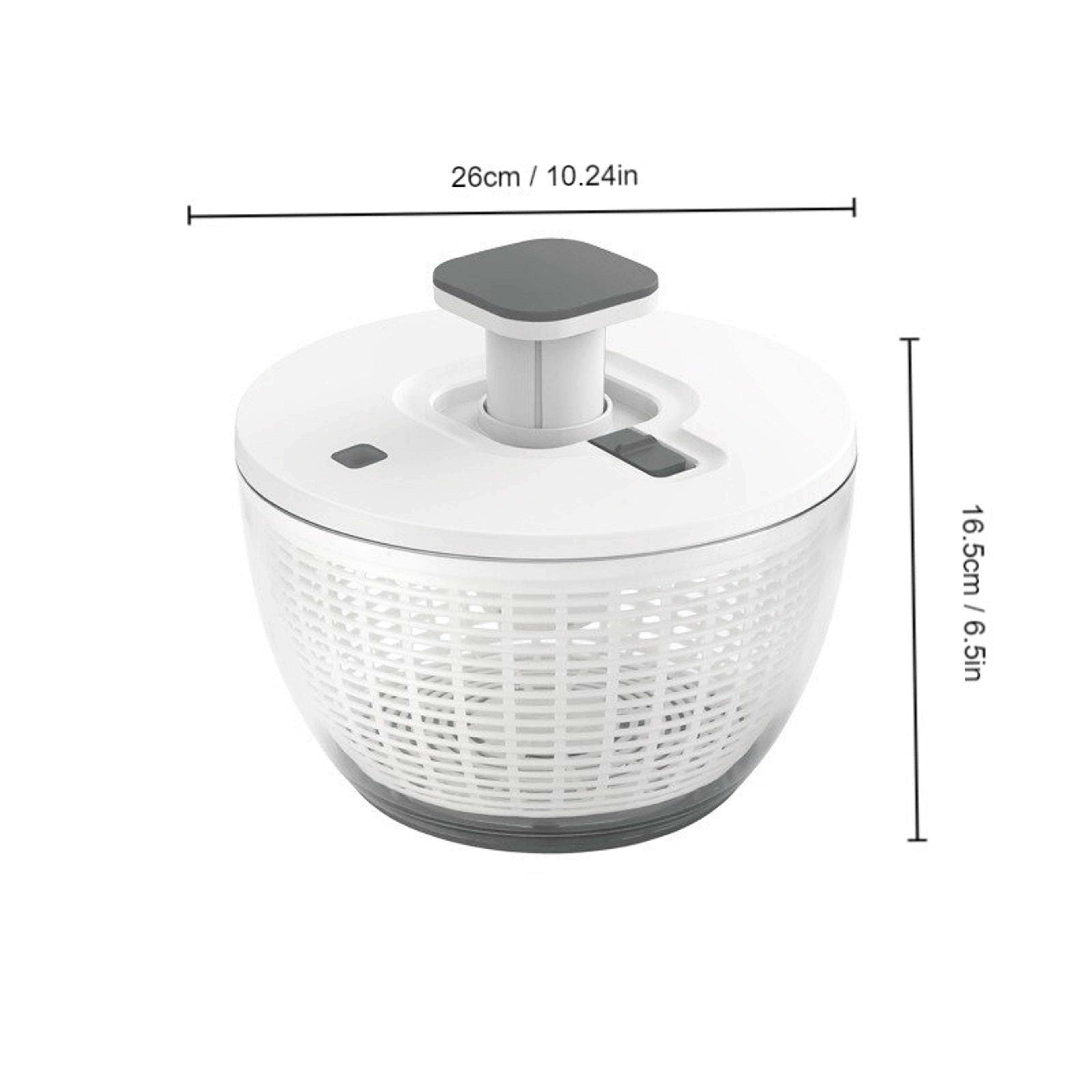 Press Type Vegetable Dehydrator  Fruit Dryer Salad Spinner Kitchen Accessories EcoFriendly Easy To  5