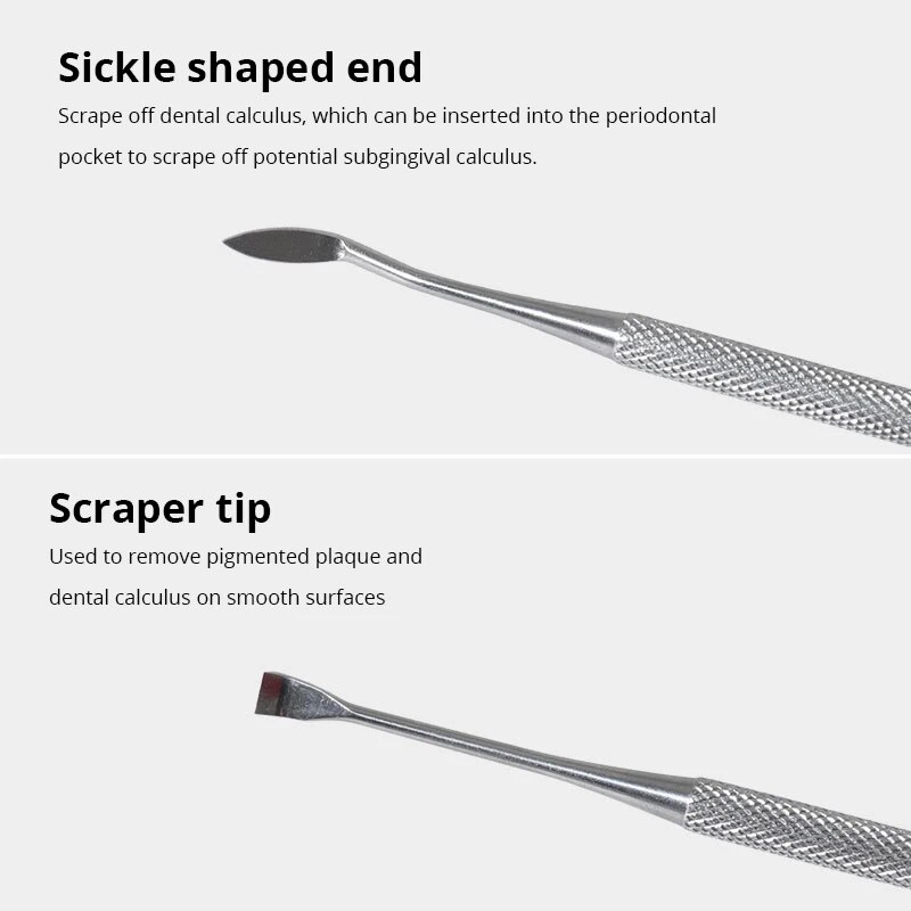 Stainless Steel Pet Tooth Scraper  Tartar Remover  Breath Freshener For Dogs And Puppies 3