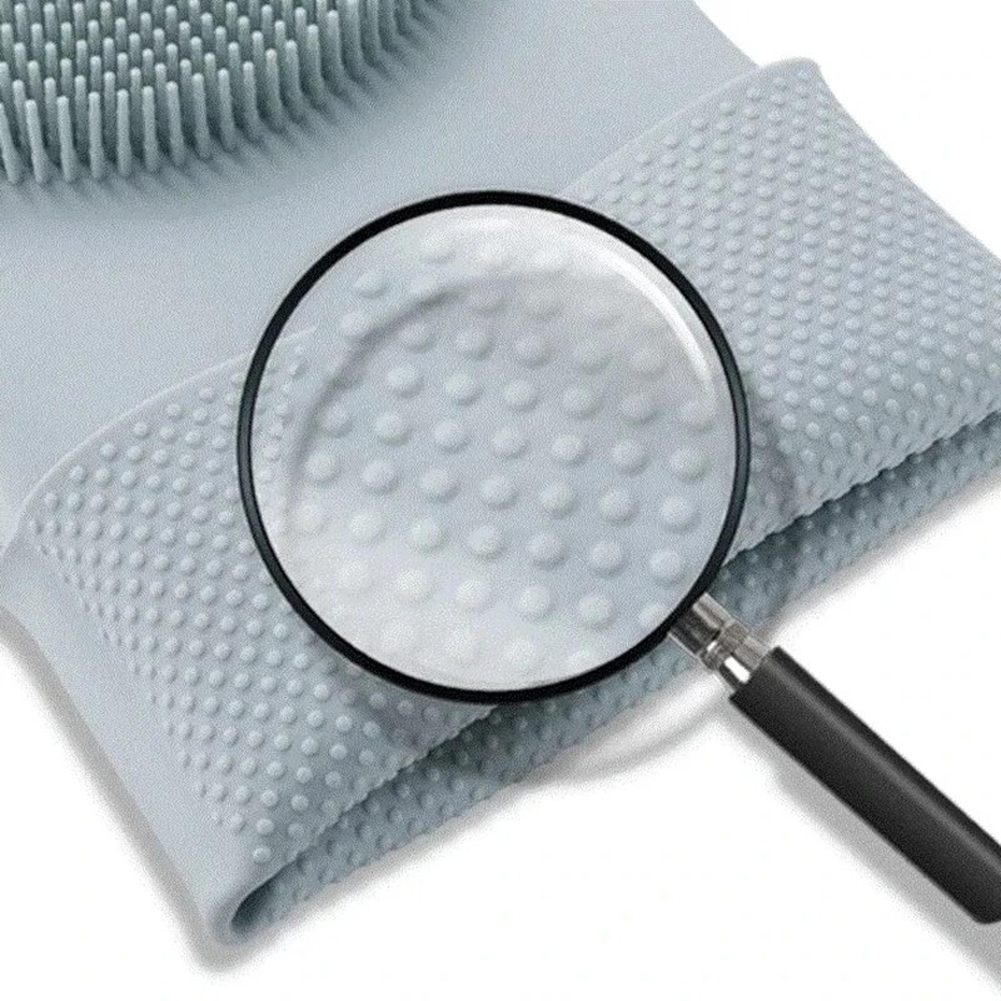 Magic Silicone Dishwashing Gloves  FoodGrade Rubber Scrubber For Kitchen Cleaning NonToxic  Heat Re 4