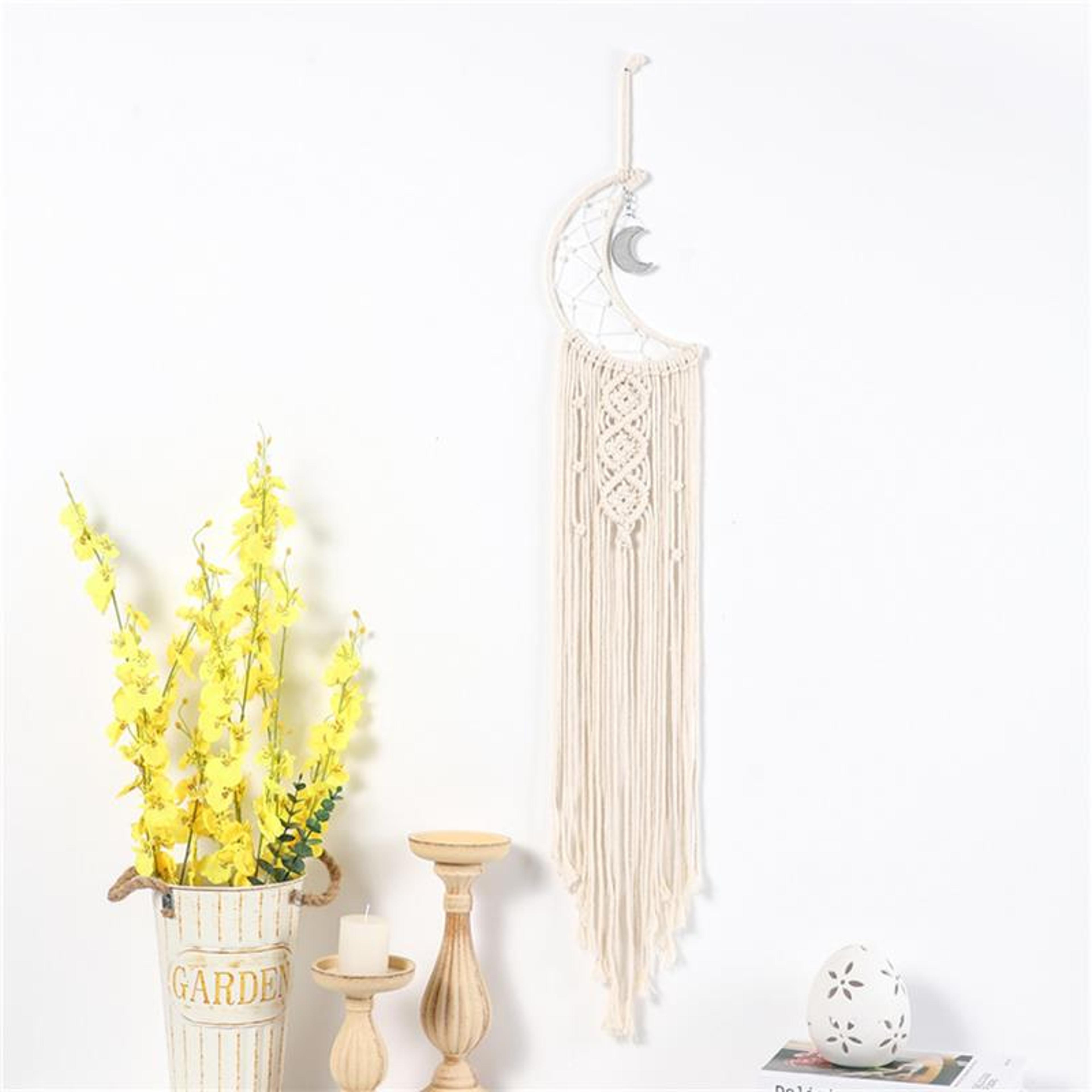 Bohemian Chic Macrame Wall Hanging Tapestry For Home Decor  Perfect Room Accent For Girls Rooms And 3