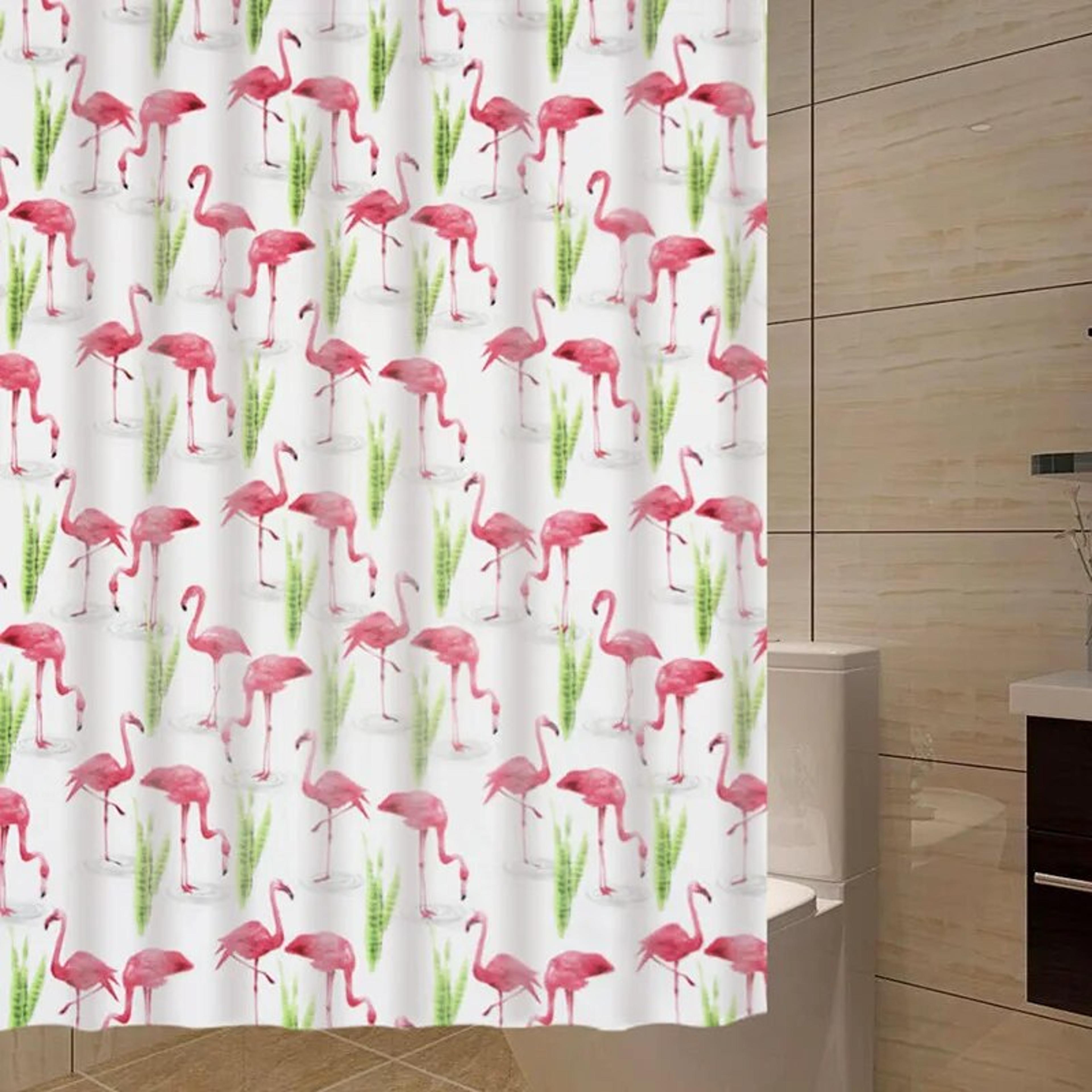 patterned peva waterproof shower curtain – bathroom partition curtain for stylish bathroom decoration