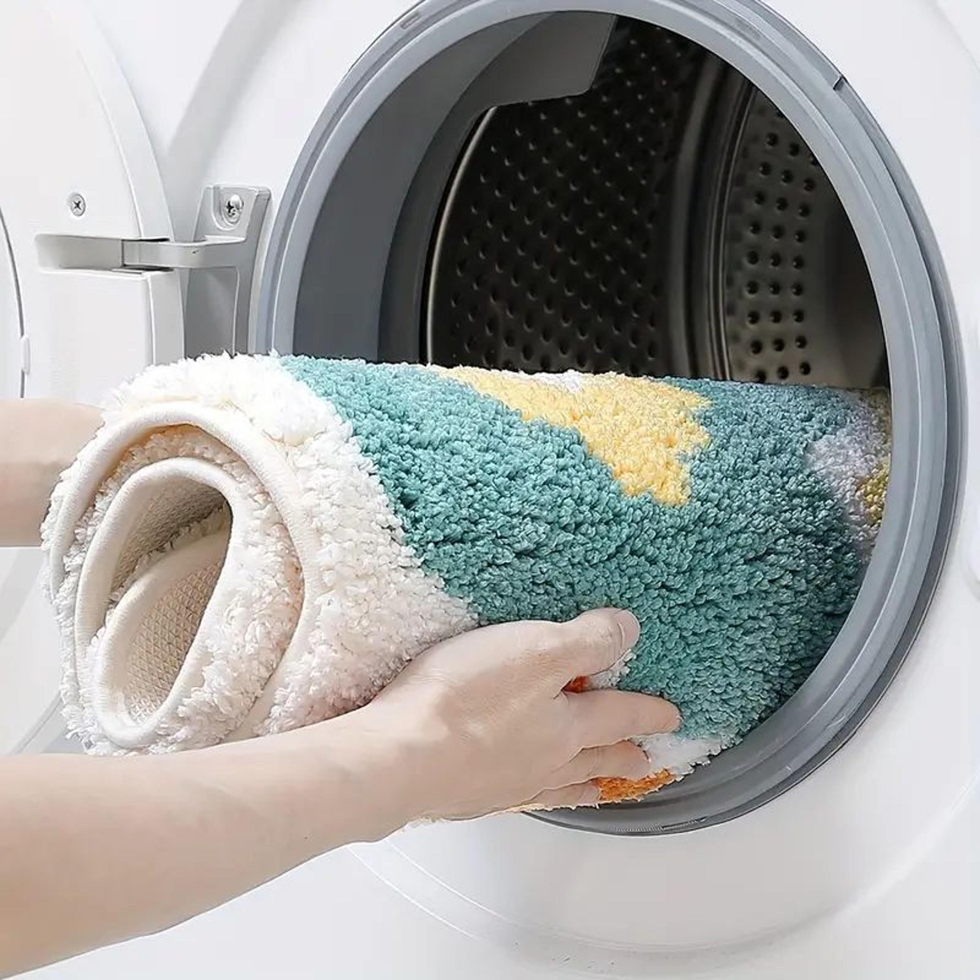 Cute Flower Bathroom Rug Soft  Absorbent NonSlip Bath Mat For A Cozy Bathroom Experience 4