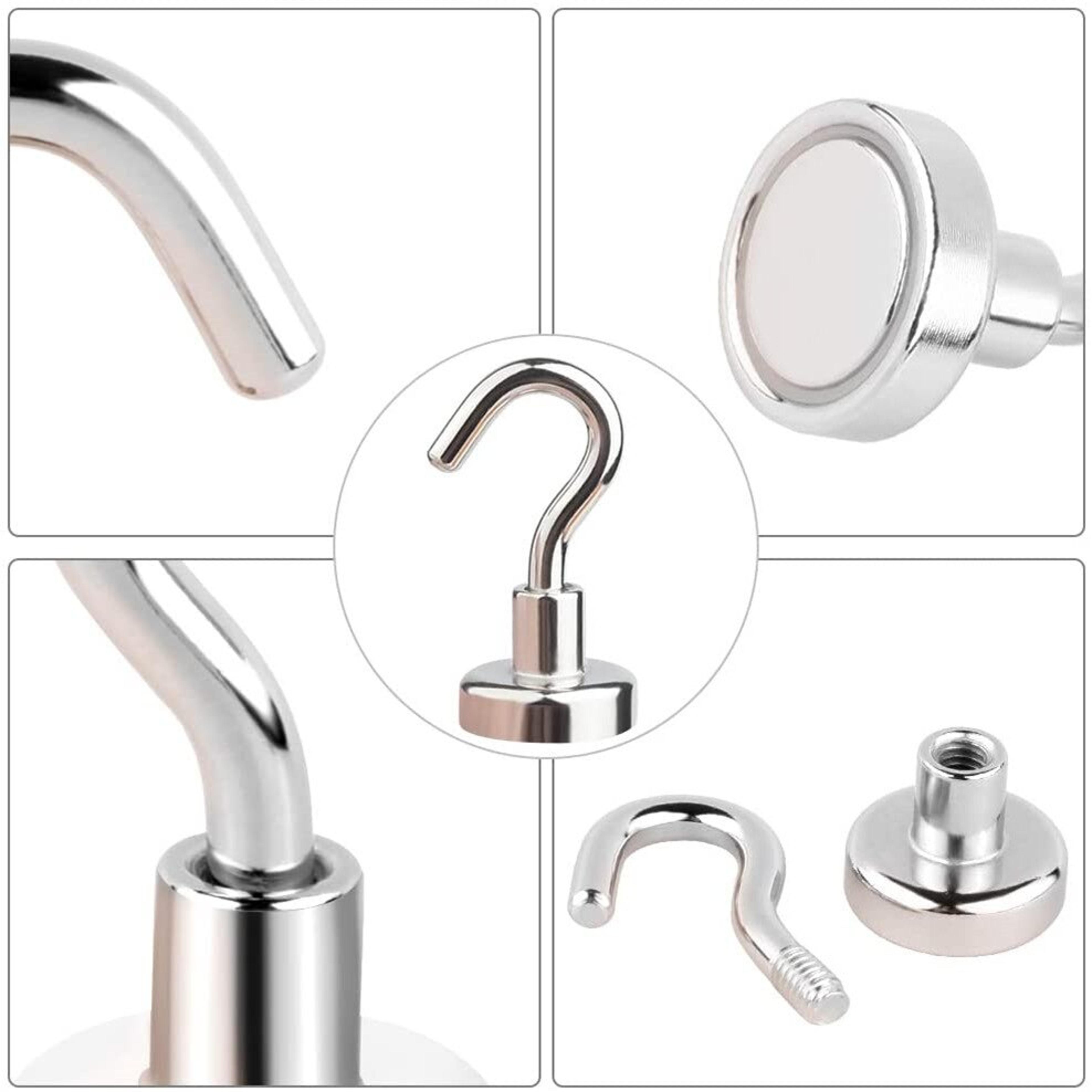 Strong Magnetic Hooks  PunchFree LoadBearing Thick Wall Storage For Home  Kitchen 0