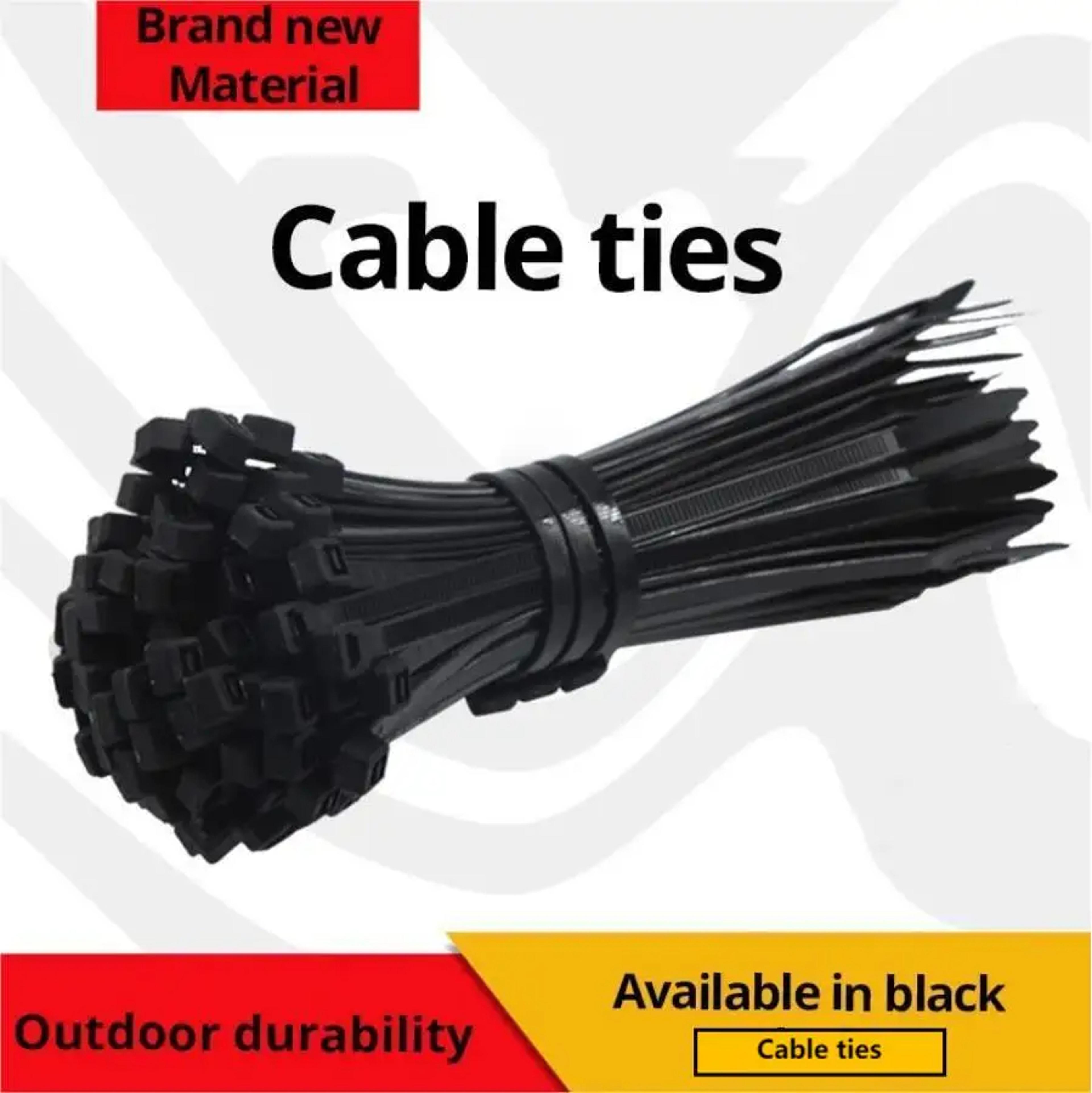 Reusable Cable Ties Fastening Rings  Multifunctional AntiCorrosion Zipper Ties For Easy Cable Manag 3