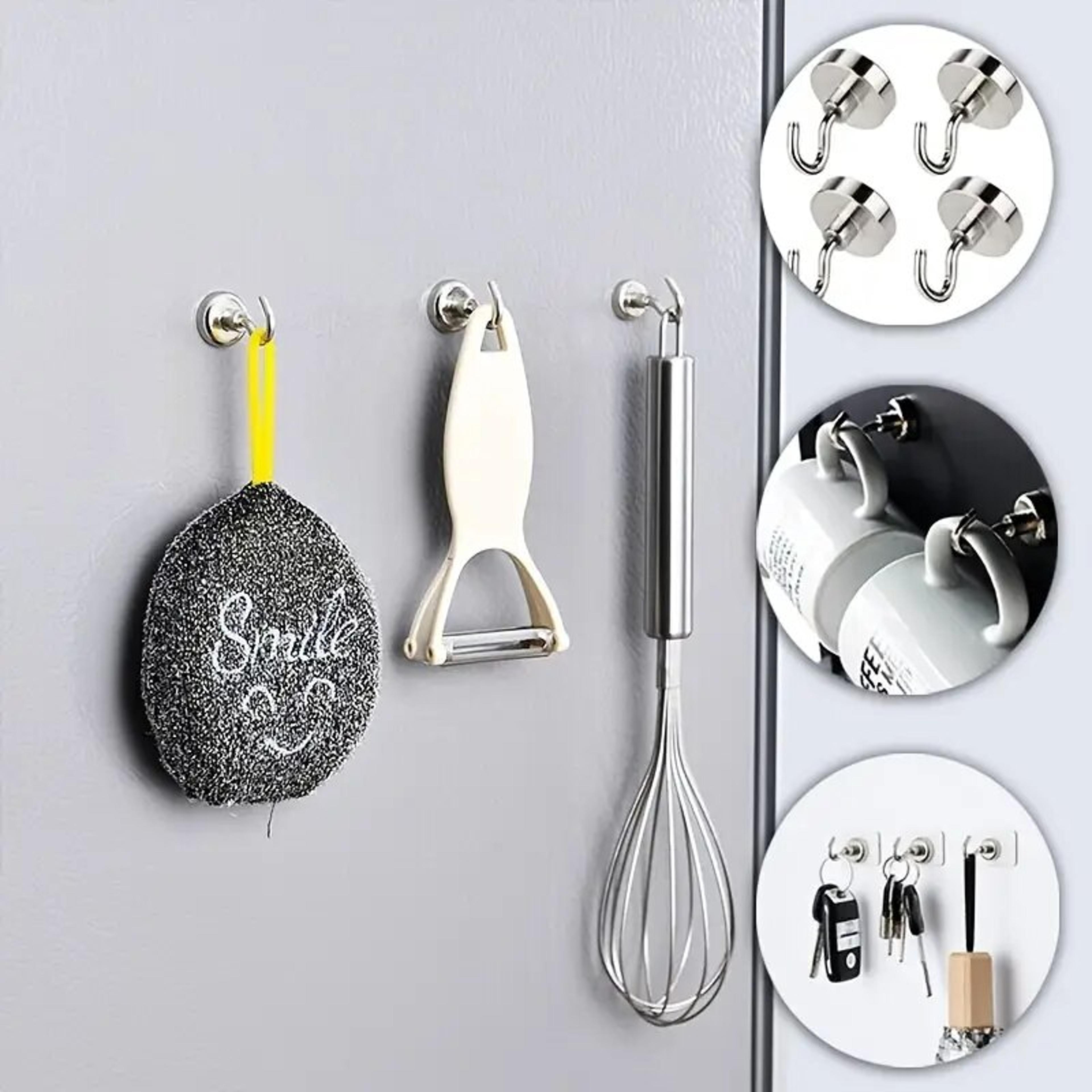 Heavy Duty WallMounted Hook Set For Home  Kitchen Organization 2