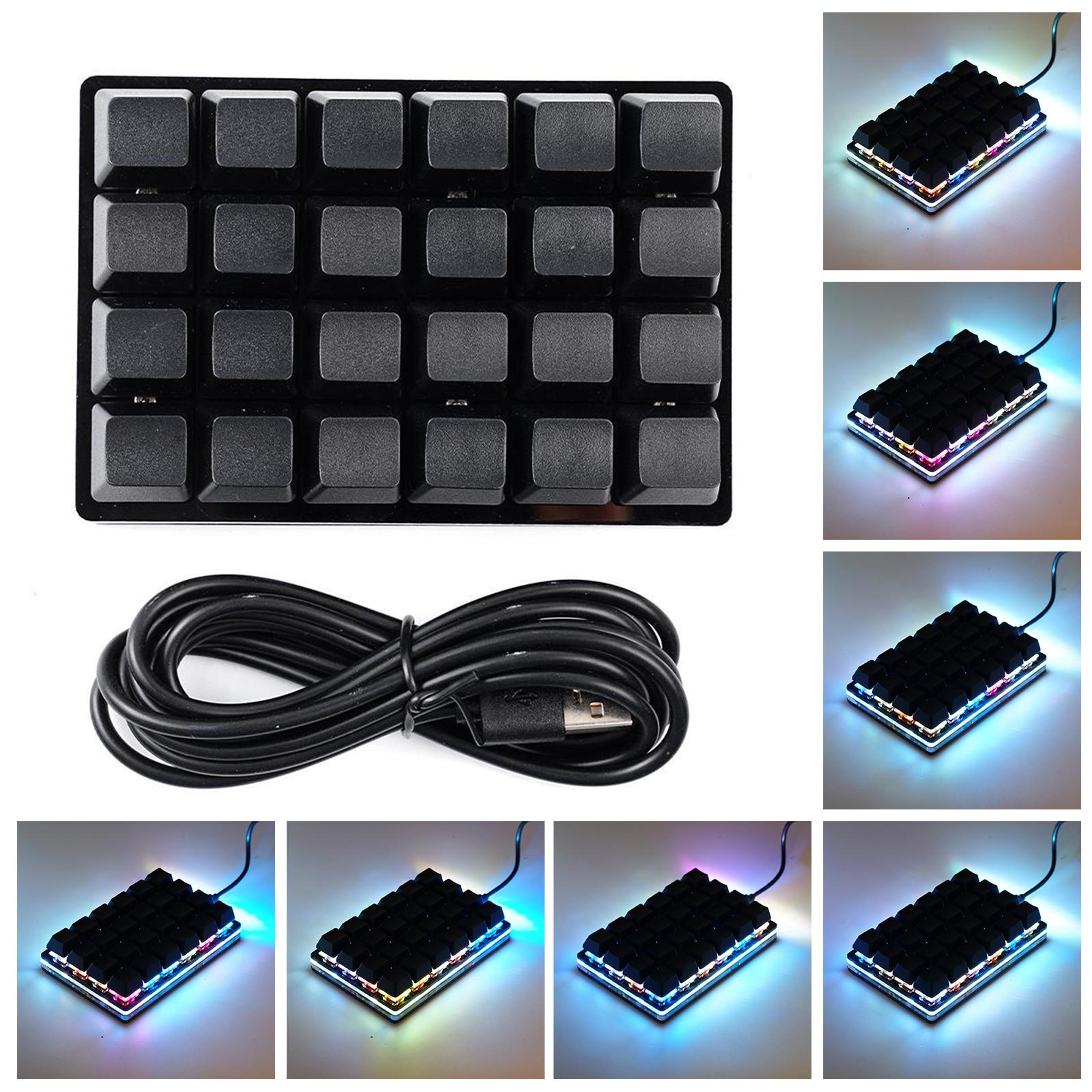 Mini USB Custom Mechanical Gaming Keyboard With Programmable Keys And Macro Function 1