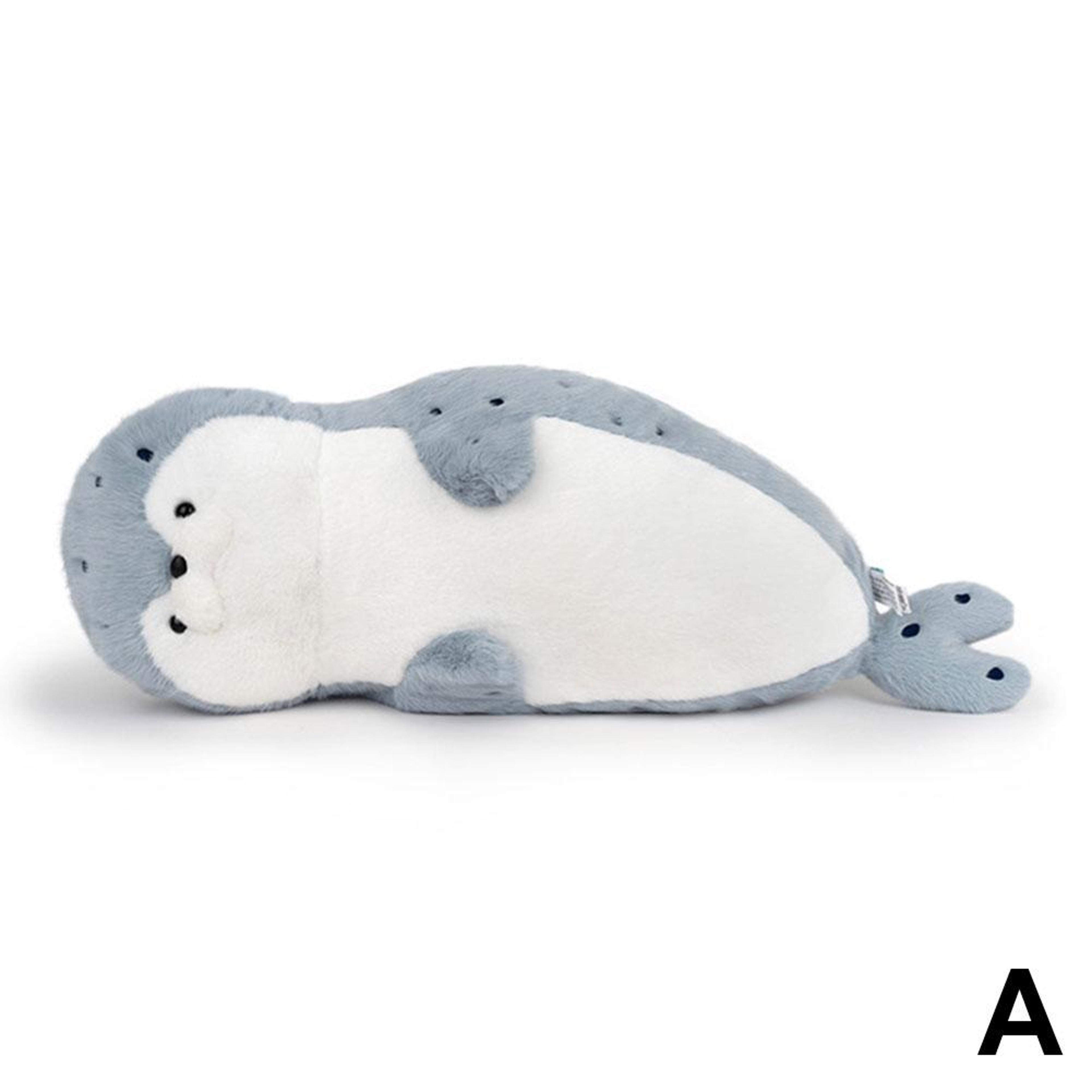 Soft Plush Sea Otter Toy Pillow  Lifelike Marine Life Stuffed Seal Doll For Cuddles And Birthday Gi 1