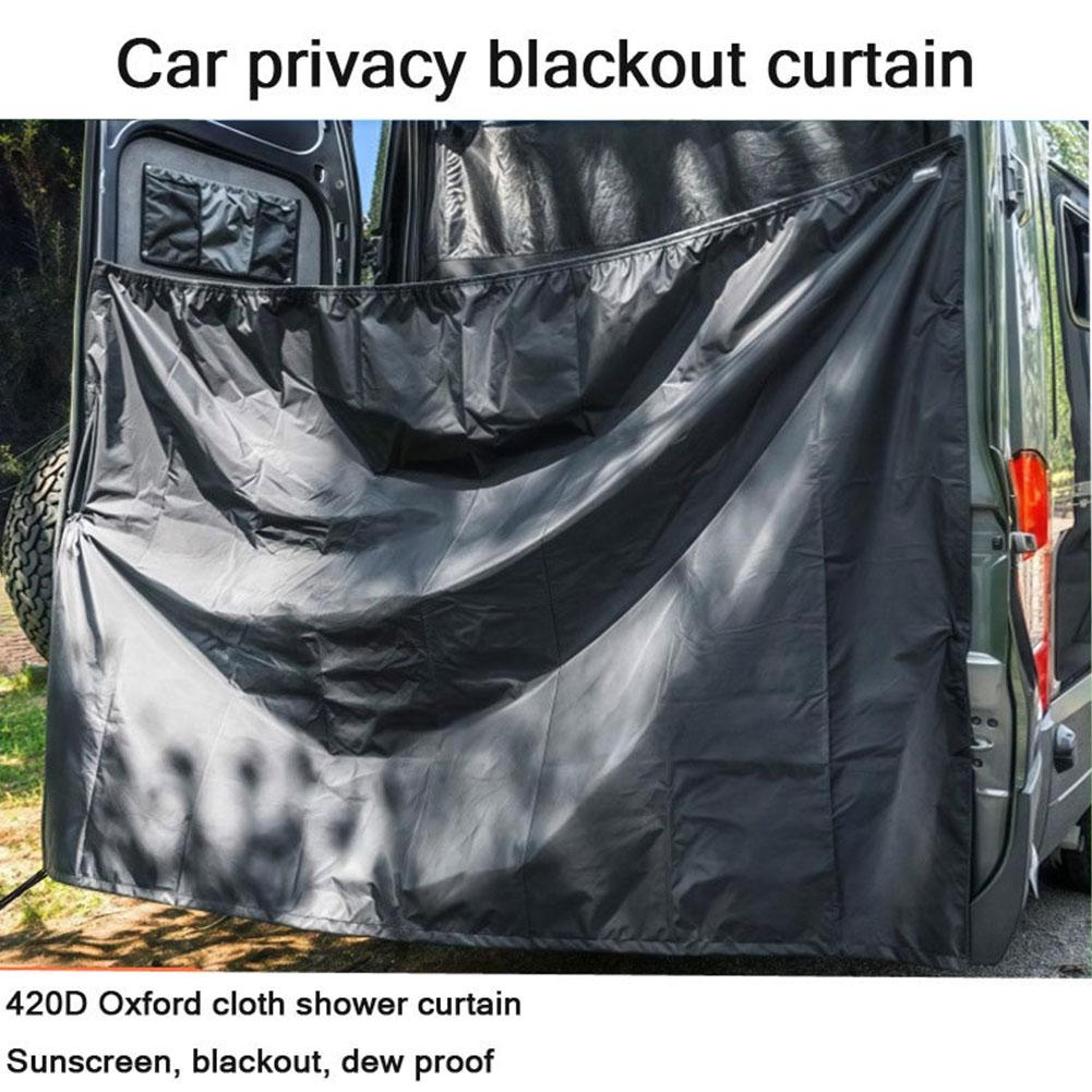 Car Rear Door Curtain  Universal Car Divider For Privacy  Sun Protection 2