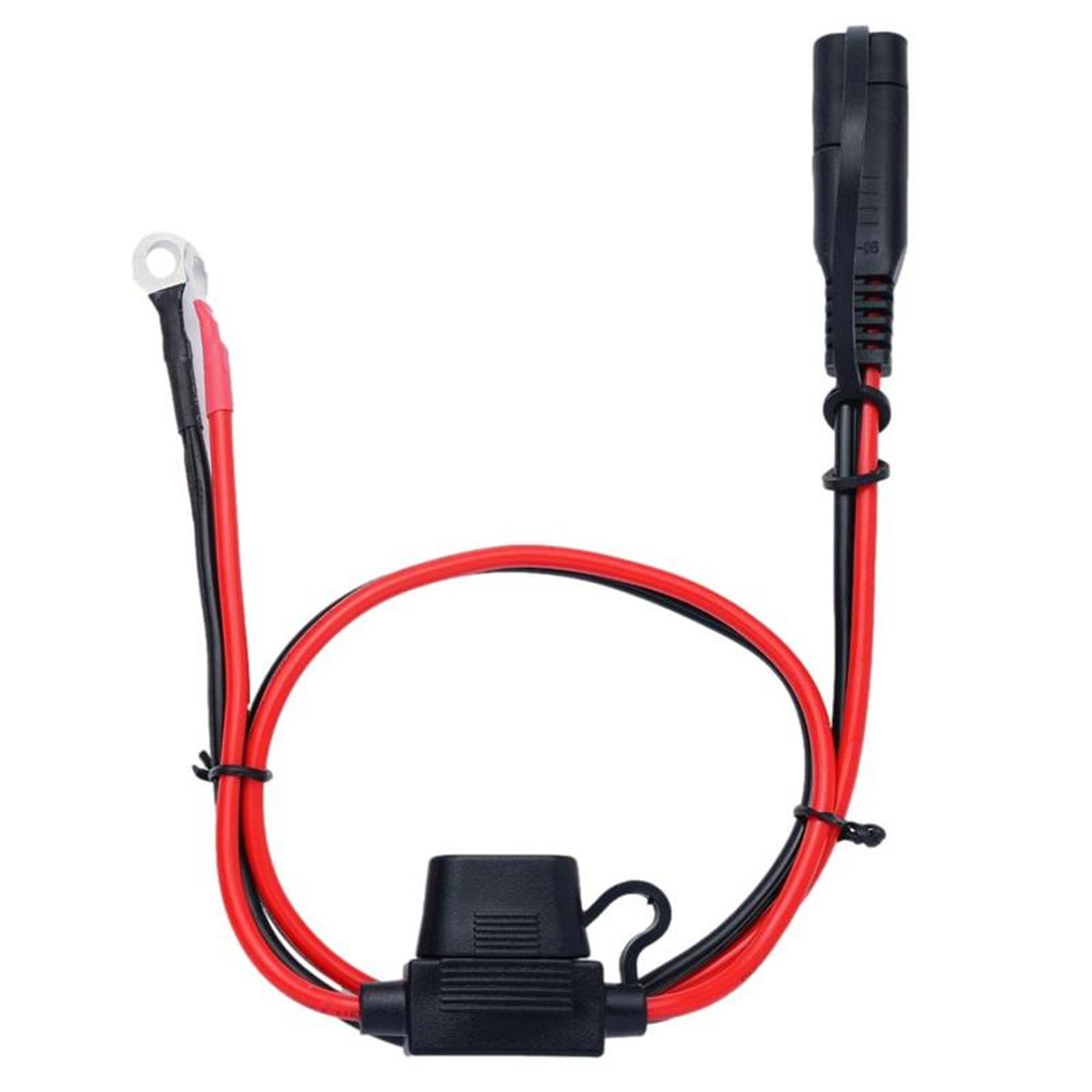 SAE Quick Release Plug Cable With Fuse Terminal O Connector For Battery Charger AWG Terminal Extens 0