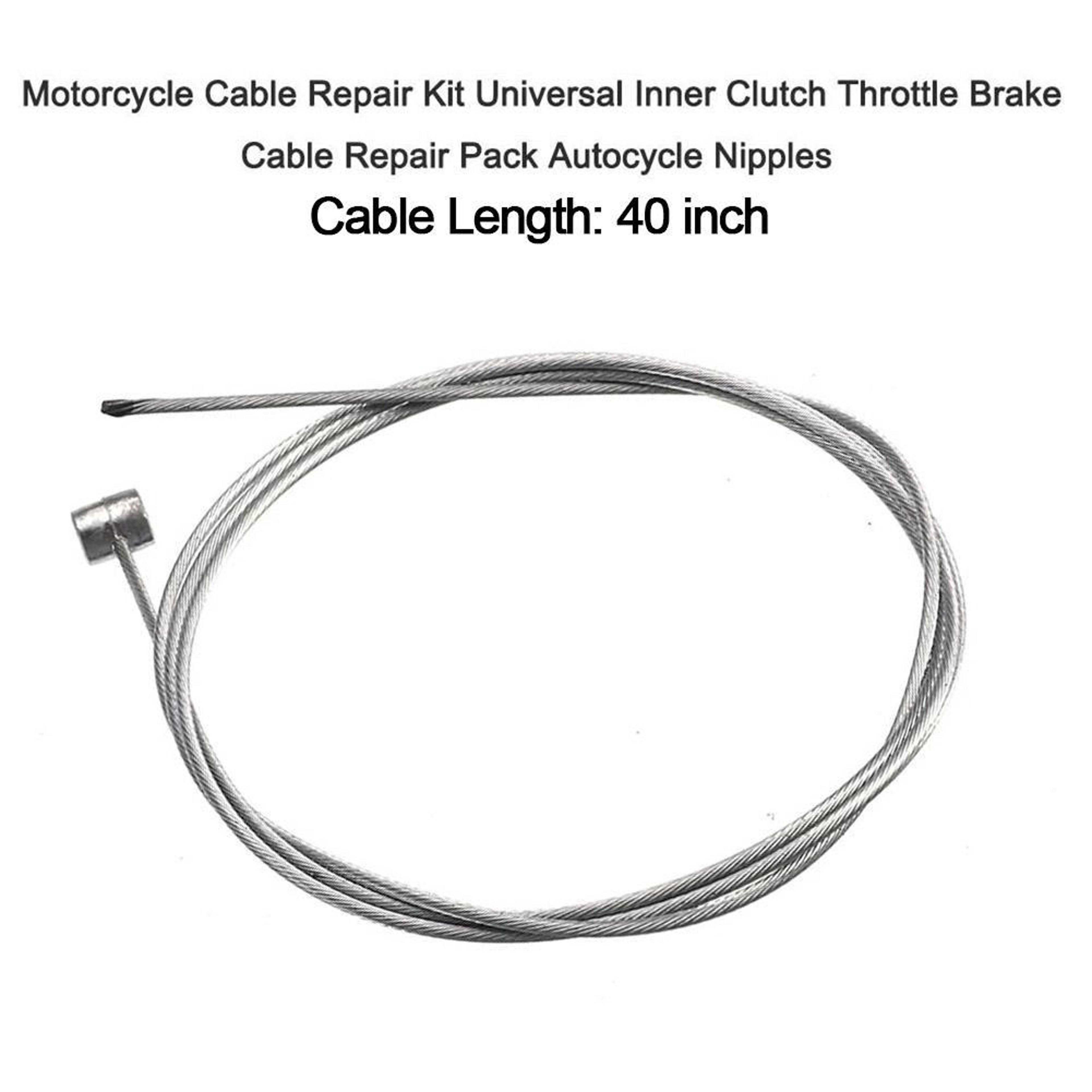 Universal Motorcycle Emergency Throttle Cable Repair Kit  For Clutch Throttle And Brake Cables 4