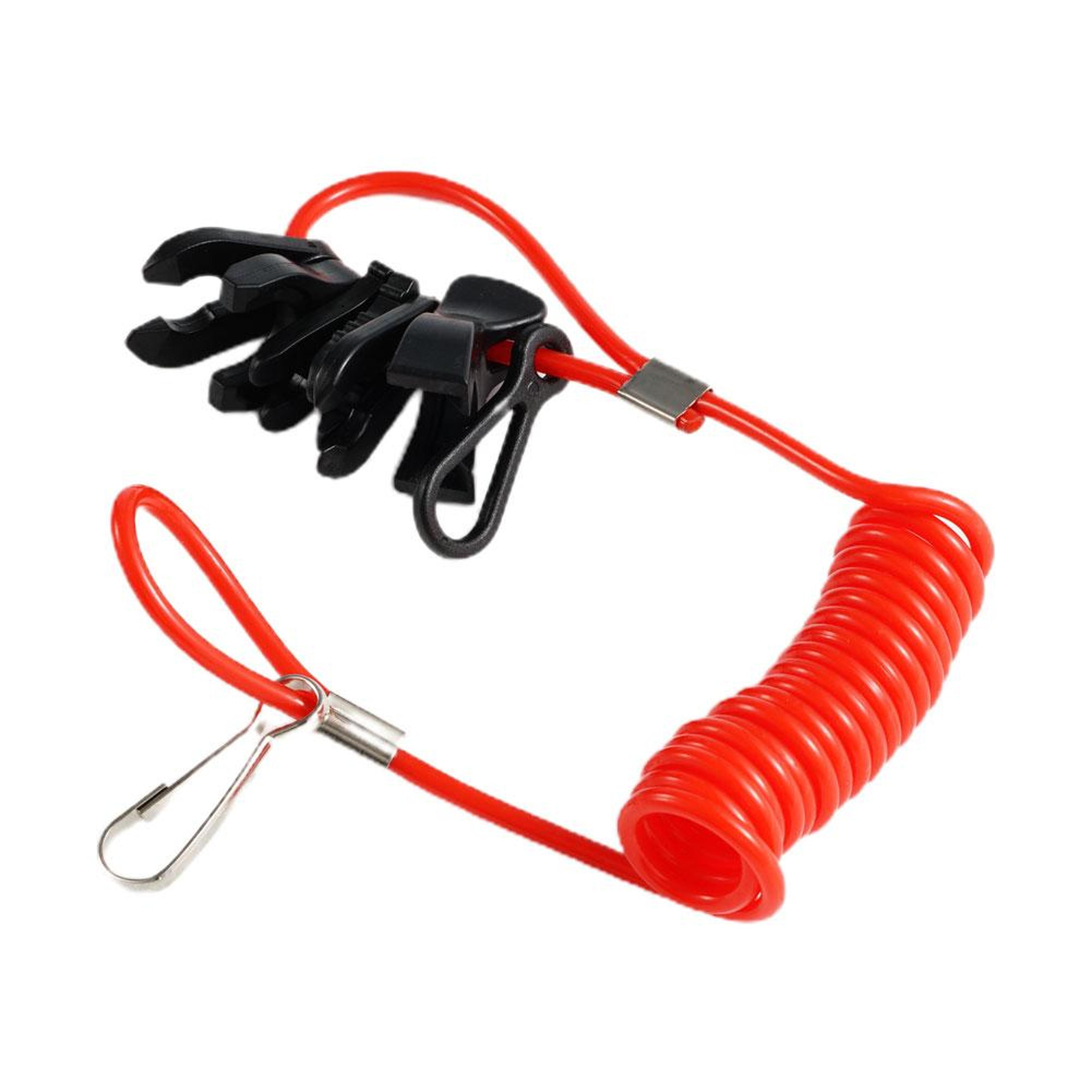 Outboard Motor Kill Switch Lanyard  Universal Keys For Mercury Yamaha Honda And More 0