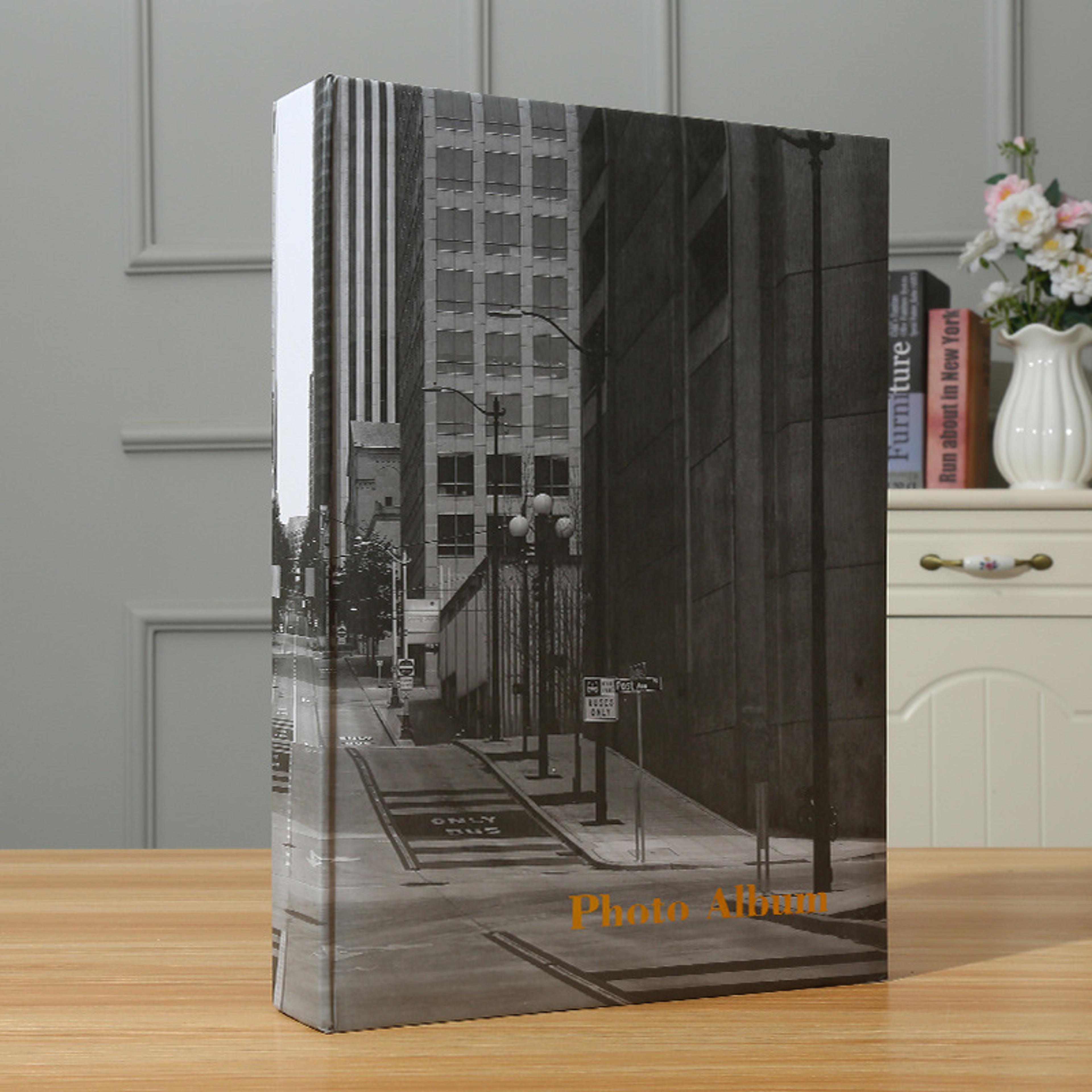 Vintage City Print Photo Album  Wedding Memory Book Scrapbook Case For Photos 4