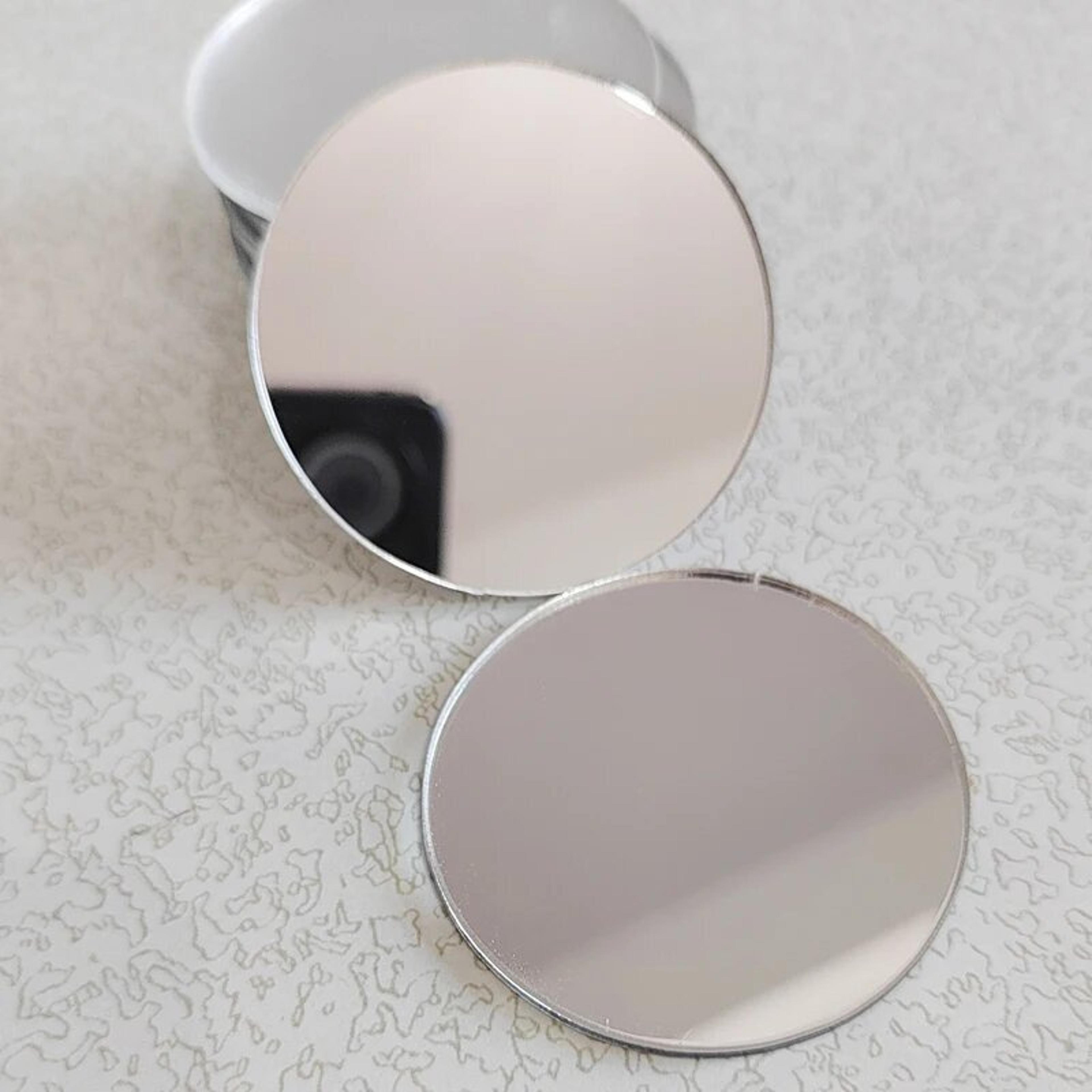 DIY SelfAdhesive Mobile Phone Case Lens Sticker  Portable Makeup Mirror Decal For Smartphones 4