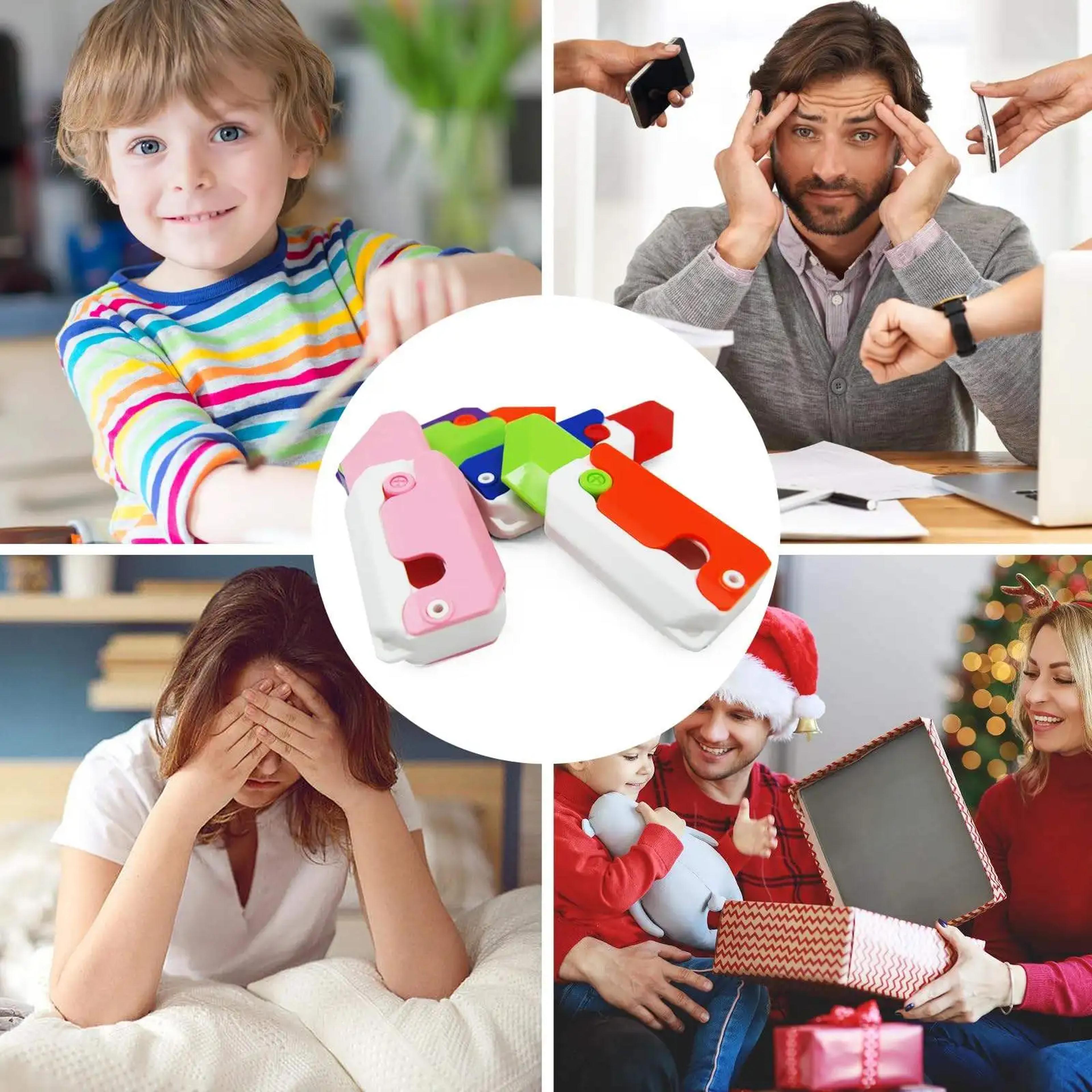 Mini Fidget Knife Toy  Stress Relief Decompression Toy For Adults  Kids  Fun Portable Jumping Small 5