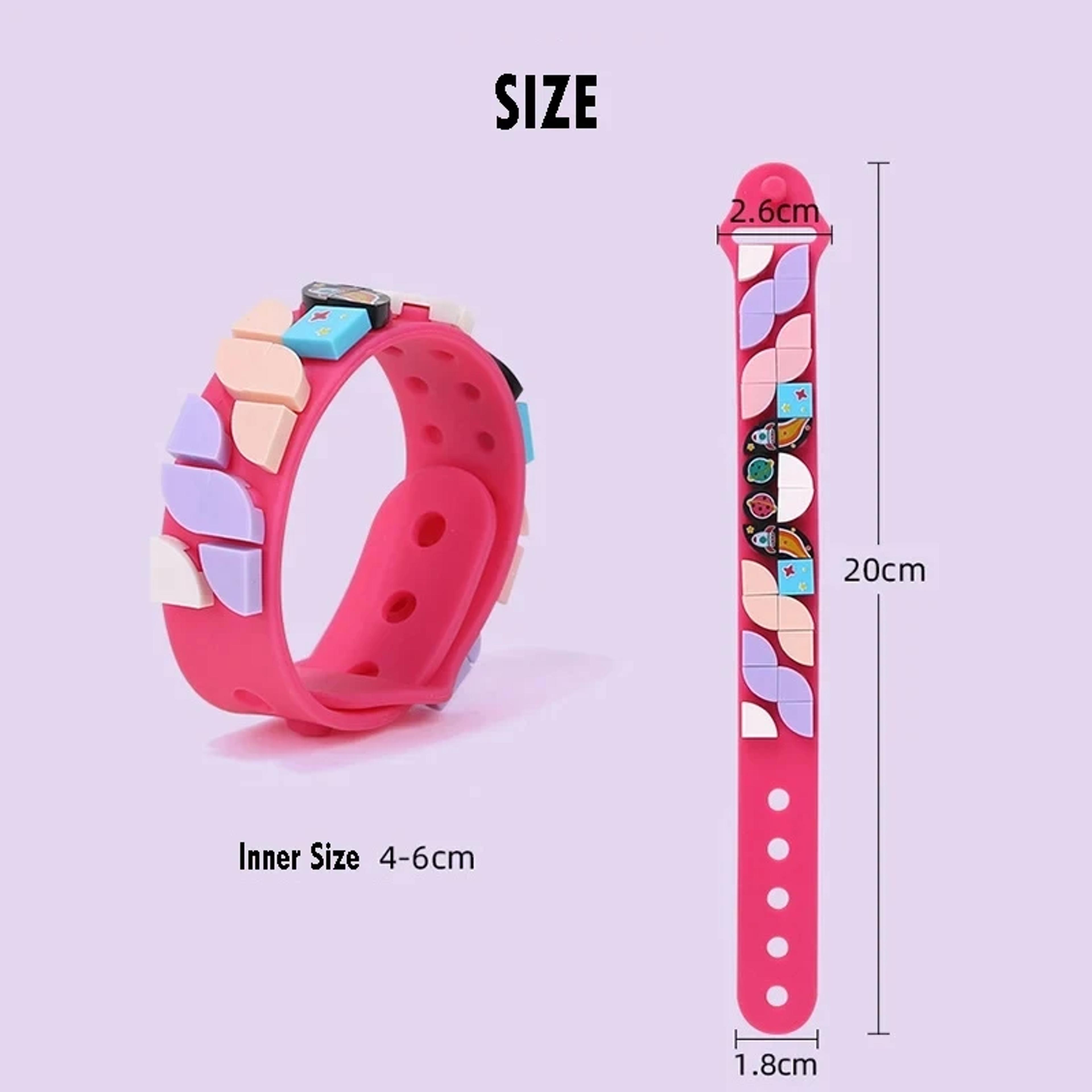 DIY Kids Silicone Bracelet Kit  Creative Friendship Bracelet Making Set For Birthday Gifts 4