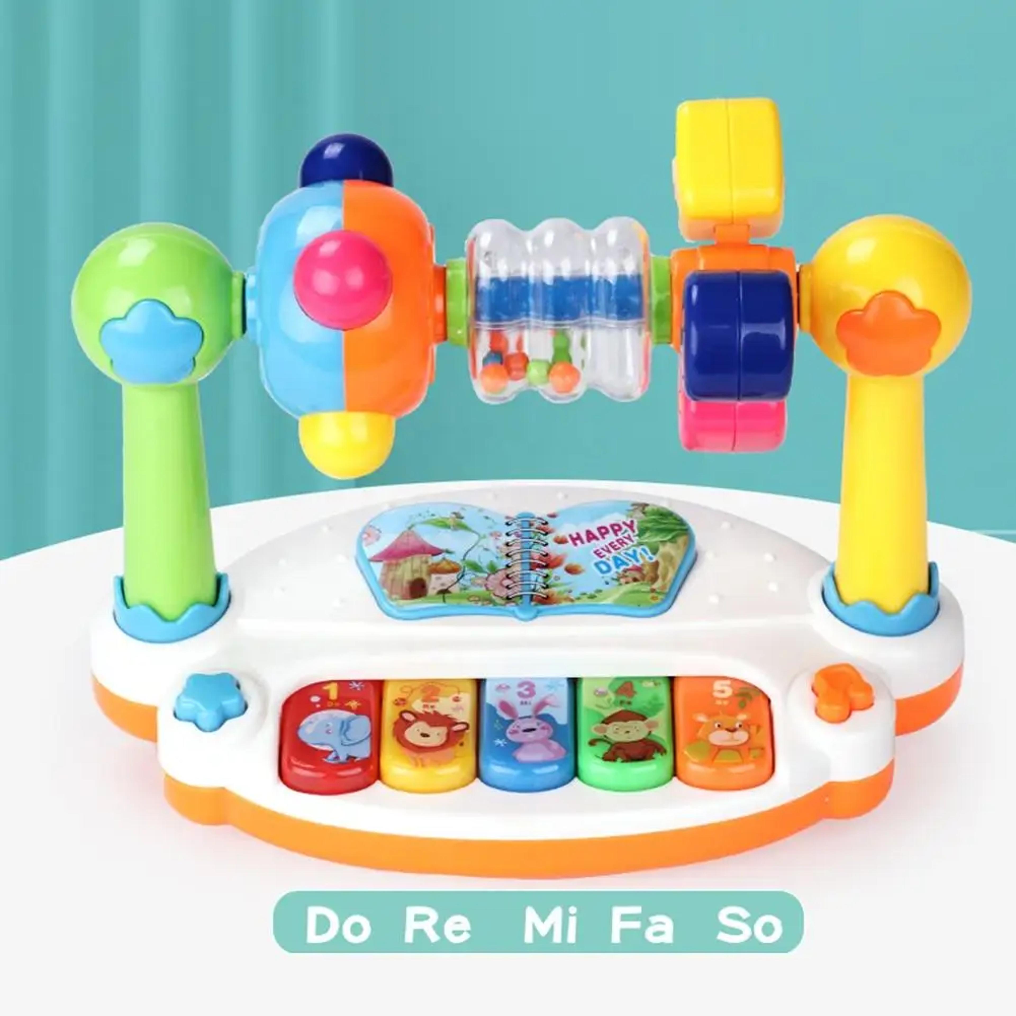 Electronic Organ Toy For Kids  Piano With Lights Musical Instruments For Early Education And Activi 1