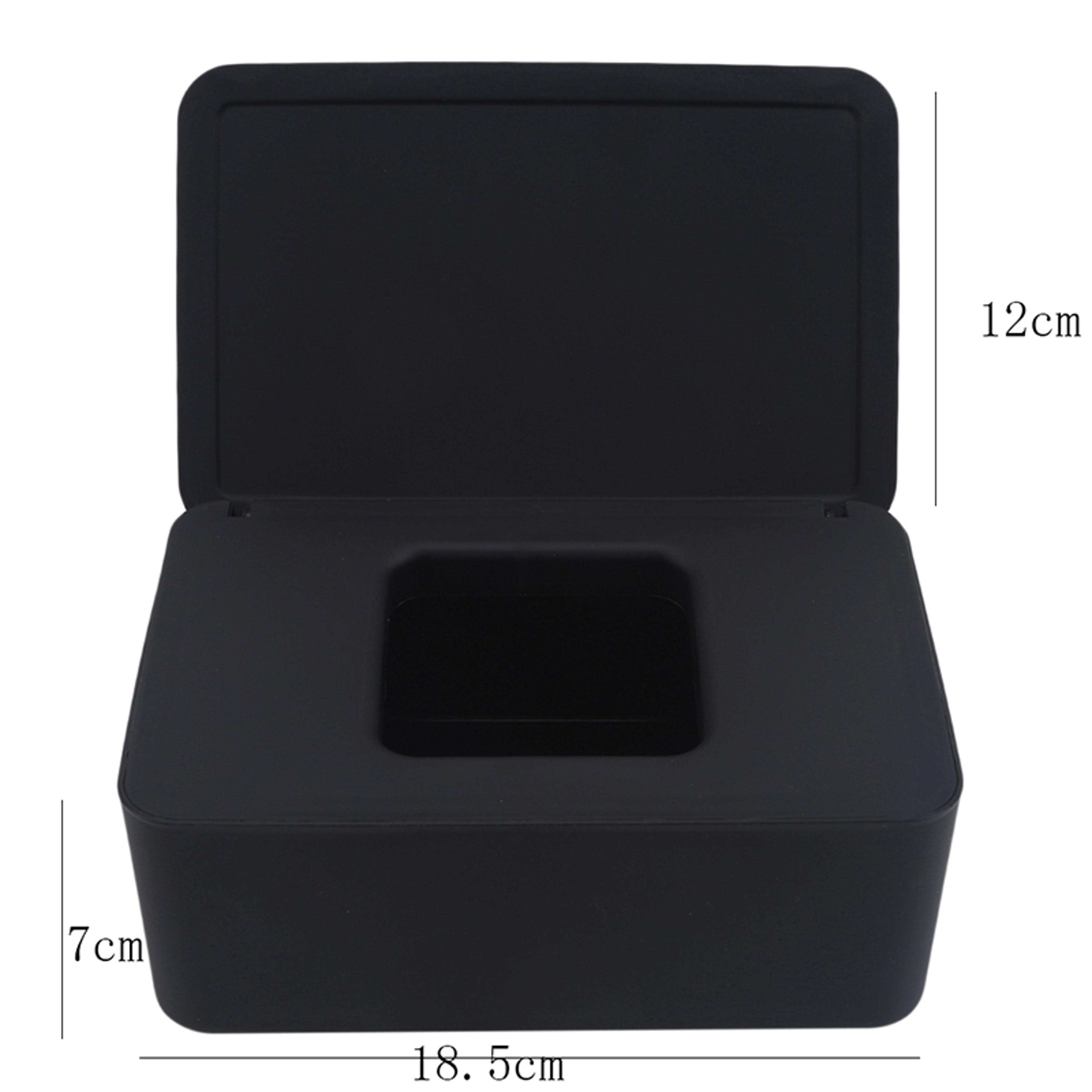 Plastic Tissue Box Holder  Stylish Wet Tissue Dispenser For Home And Office Easy Storage For Napkin 5