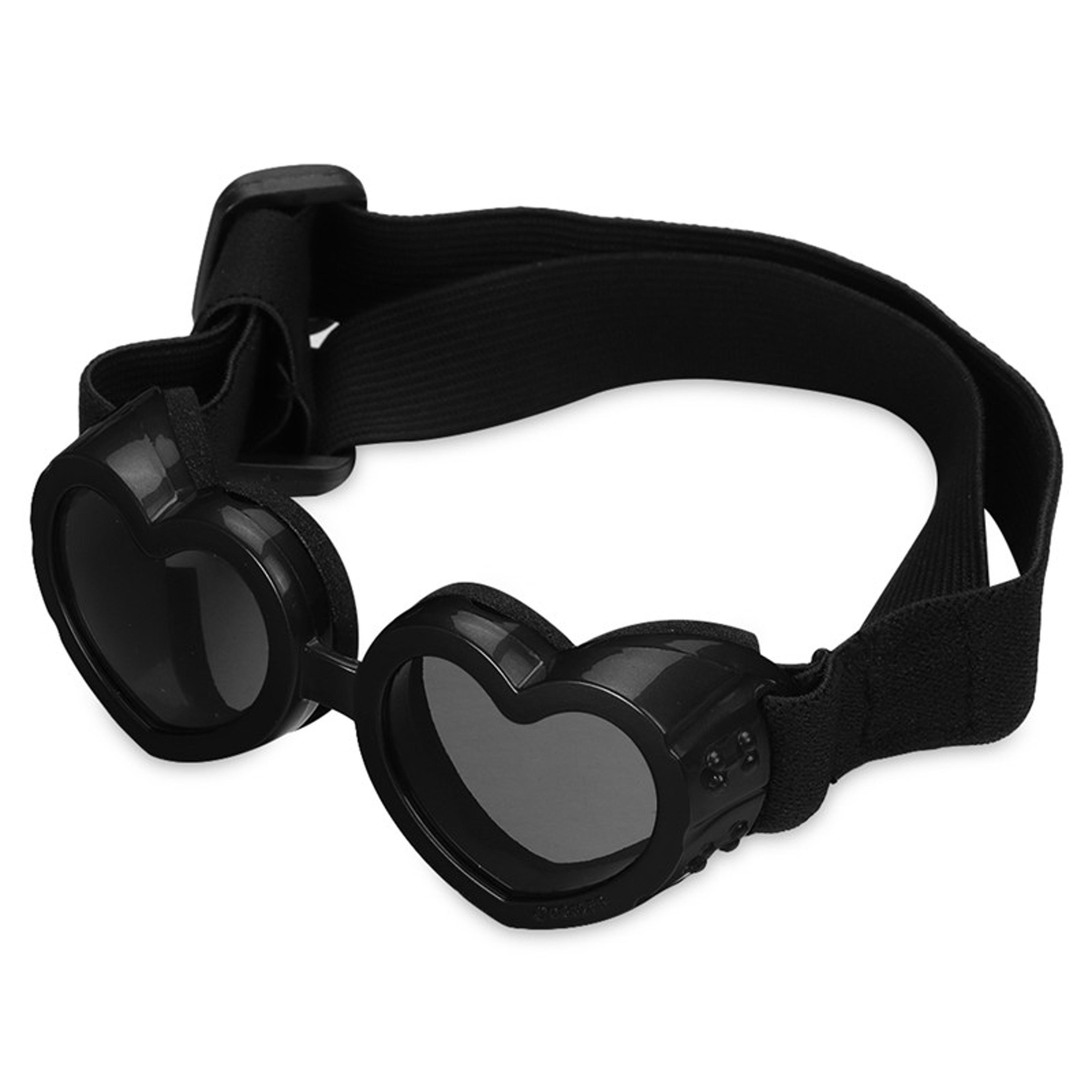 HeartShaped Dog Sunglasses With UV Protection And Adjustable Strap For Pets 3