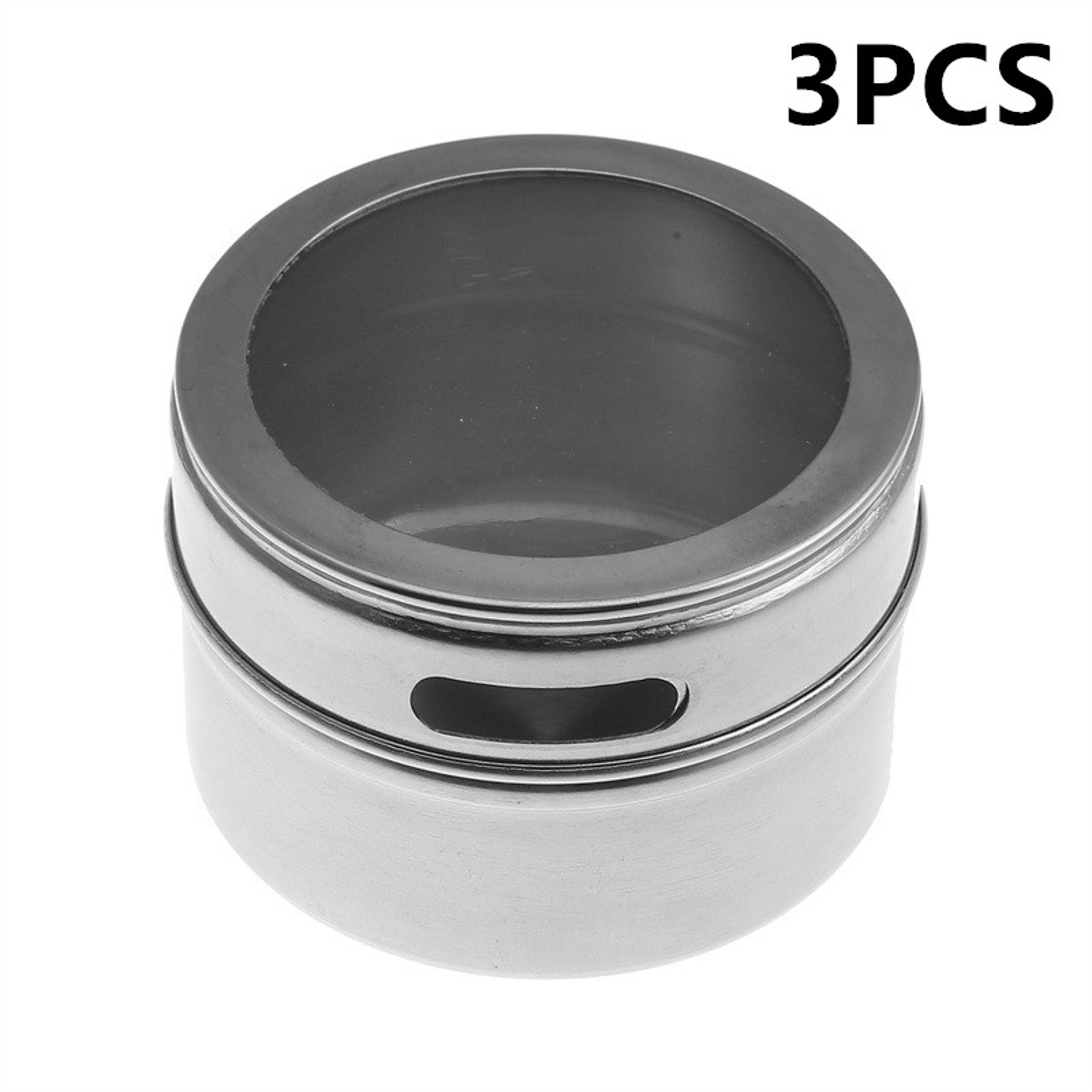Magnetic Spice Jar Set  Stainless Steel Spice Storage Containers With Labels For Easy Organization 6
