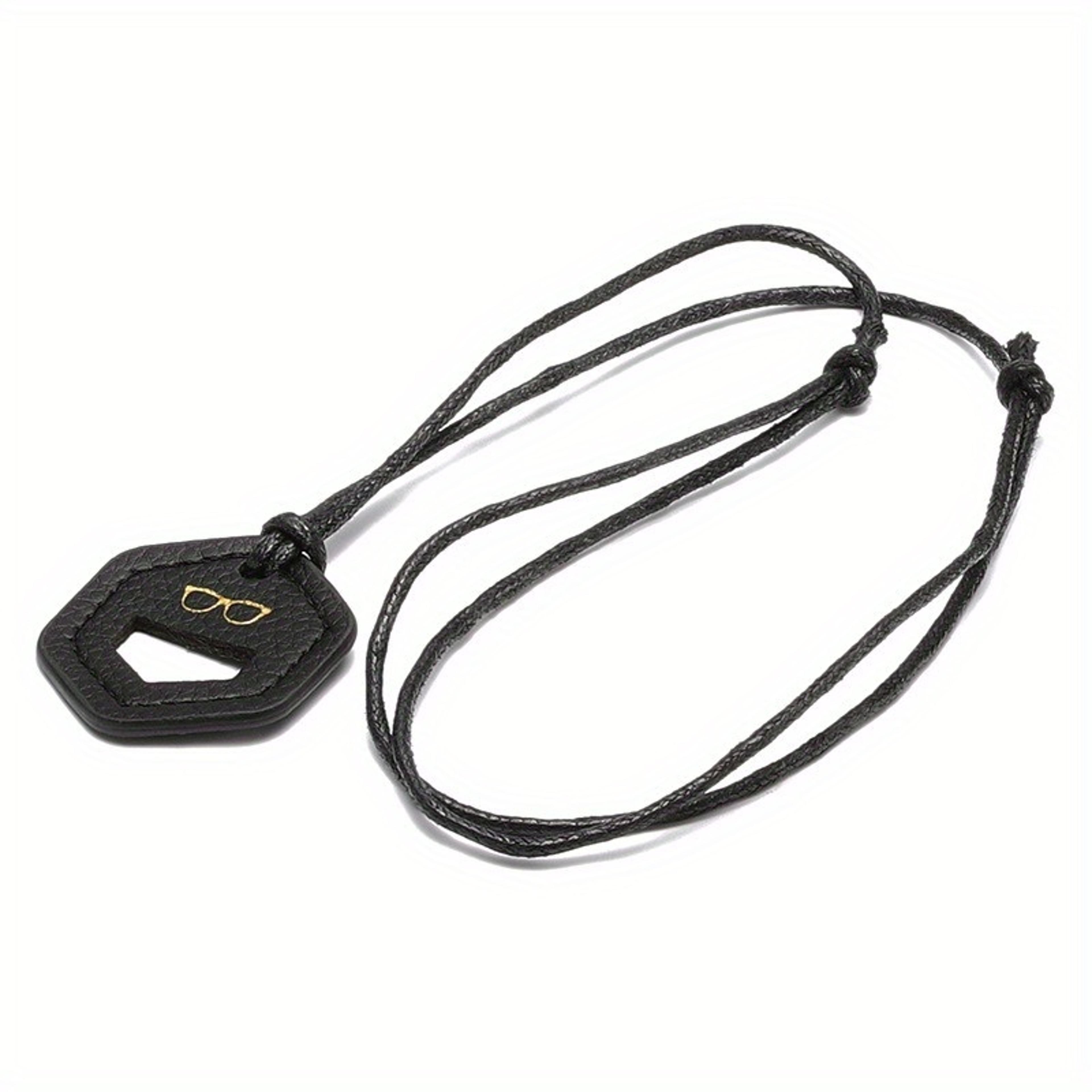 Eyeglasses Rope Microfiber Leather Neck Cord  Stylish Unisex Glasses Holder Retainer 5