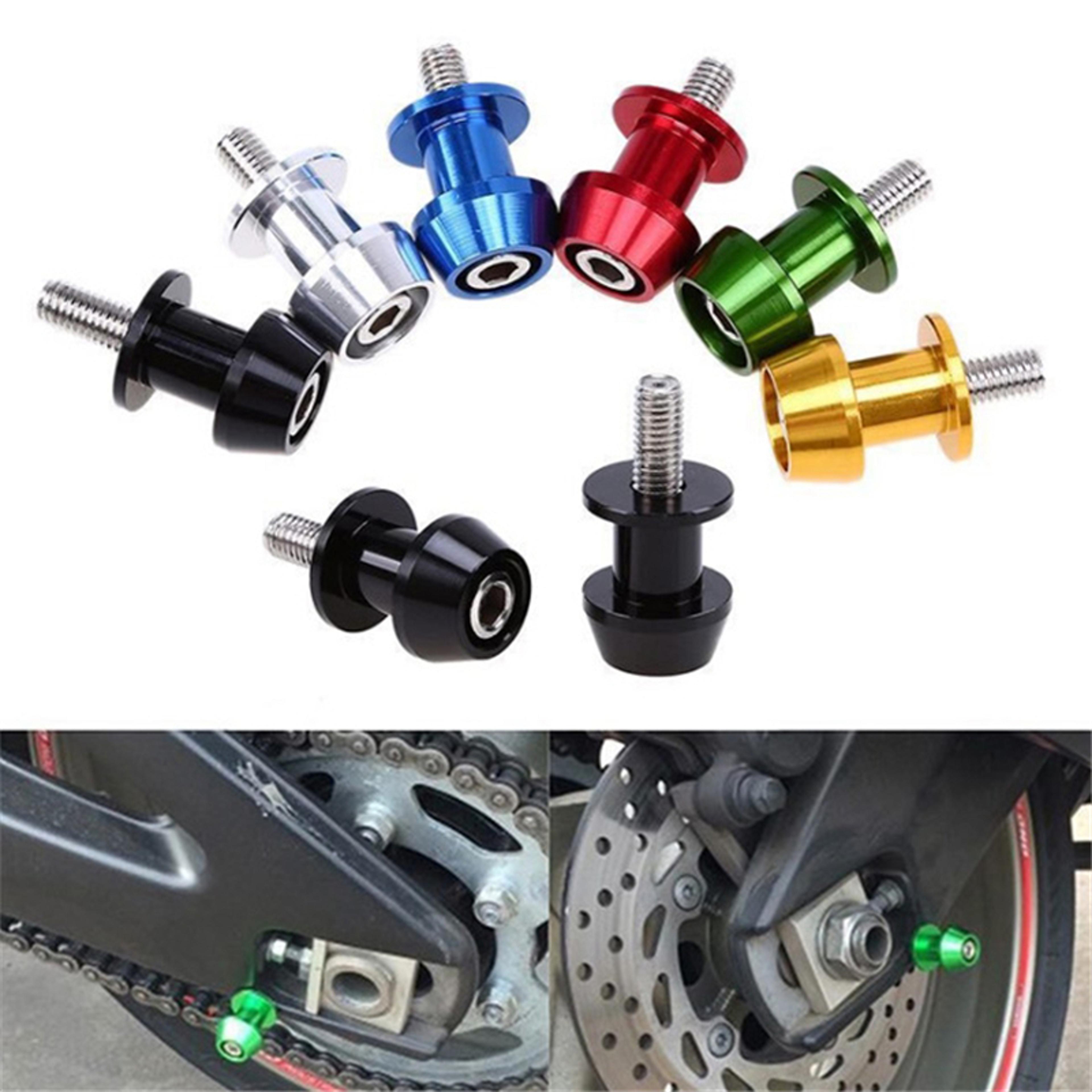 Aluminum Motorcycle Stand Swingarm Spools Slider  Heavy Duty Motorcycle Accessory For Easy Maintena 0