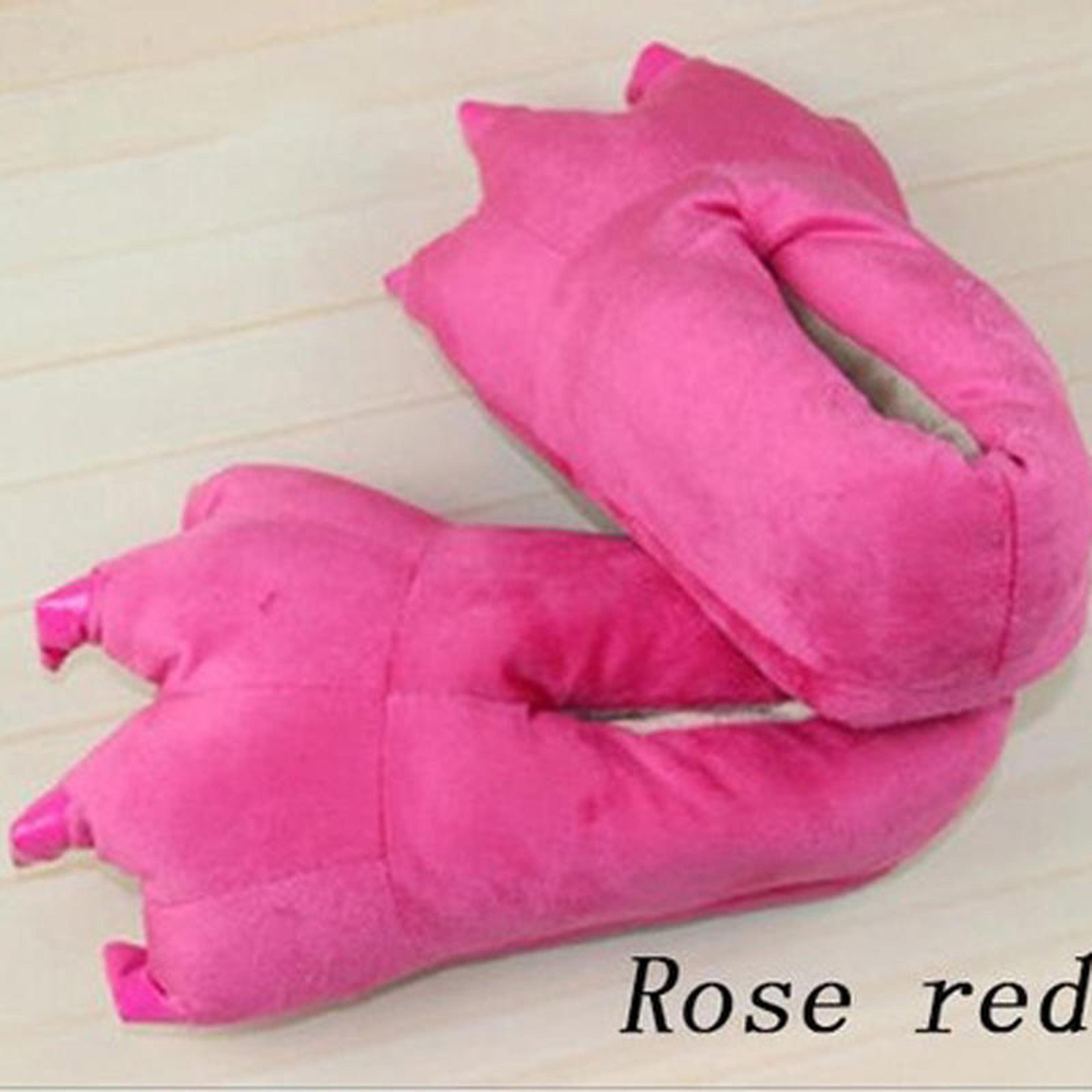 Winter Warm Soft Indoor Floor Slippers For Men And Women  Plush Animal Paw Claw Dinosaur ChristmasT 1